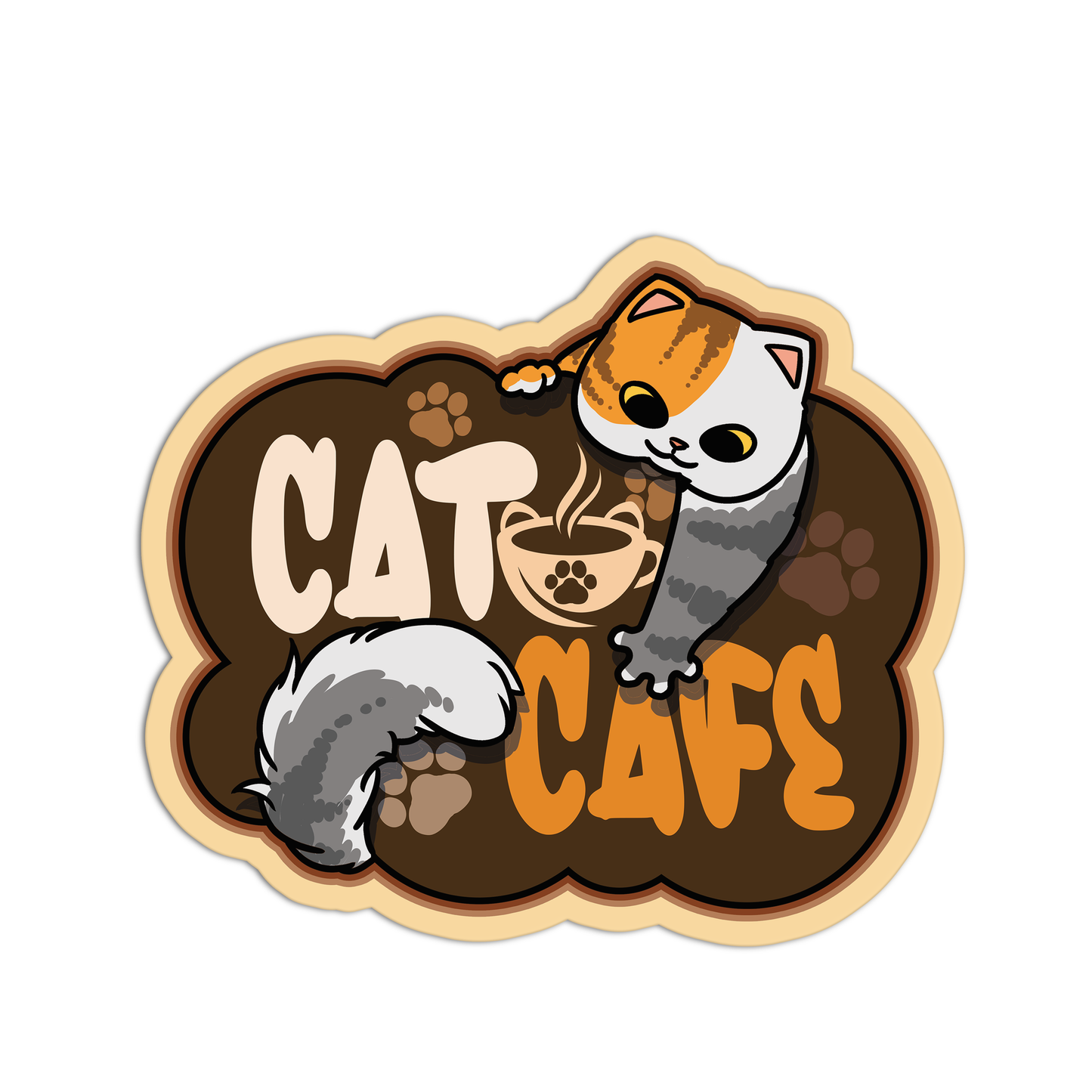 Coffee Cat Stickers