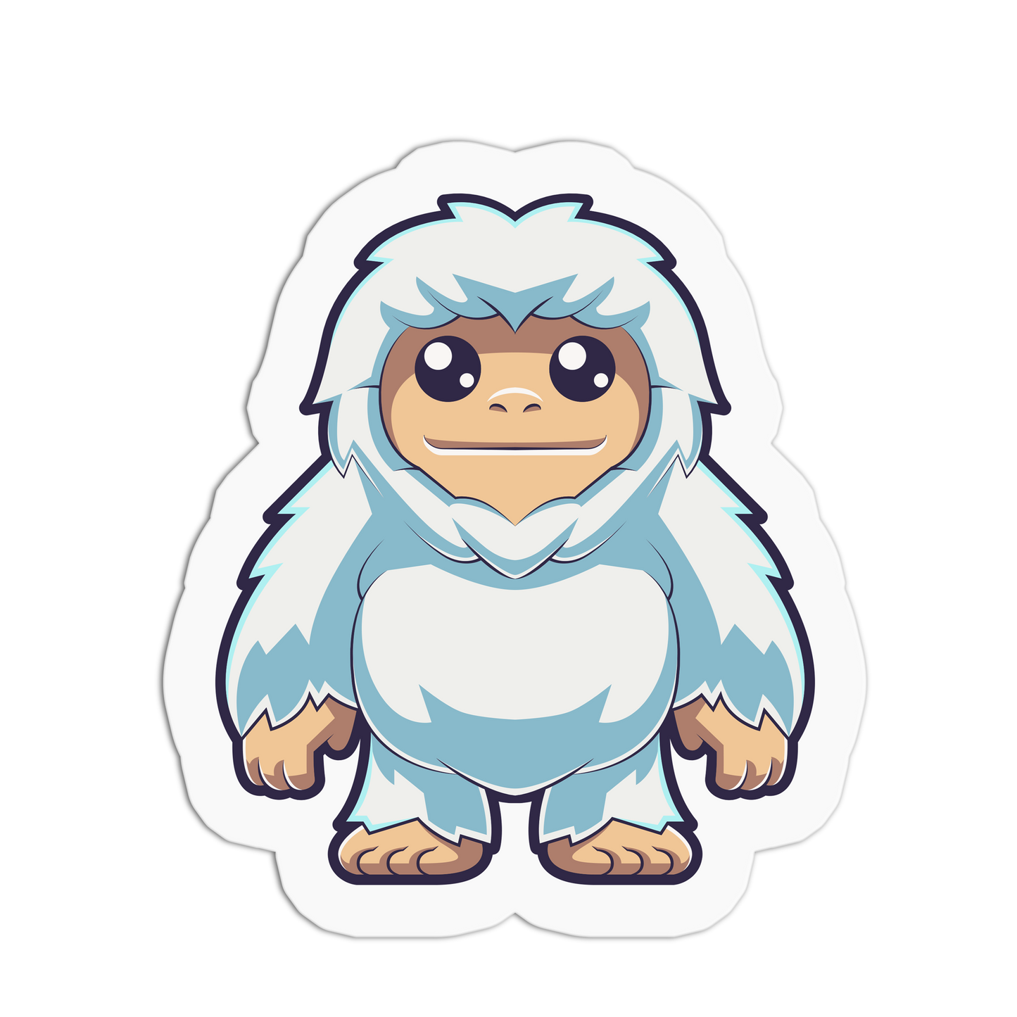 Yeti (Abominable Snowman) - Cryptid Series Sticker