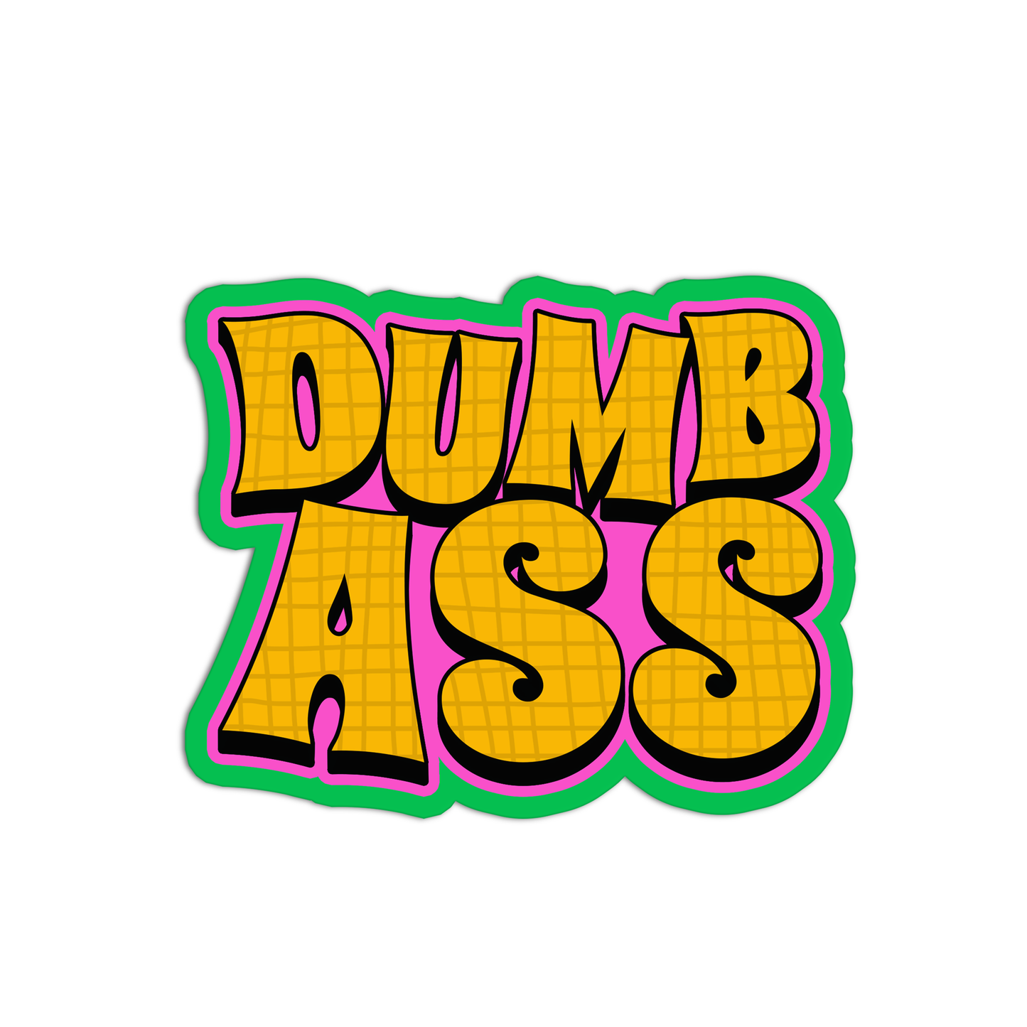 Dumb Ass Curse Word Stickers