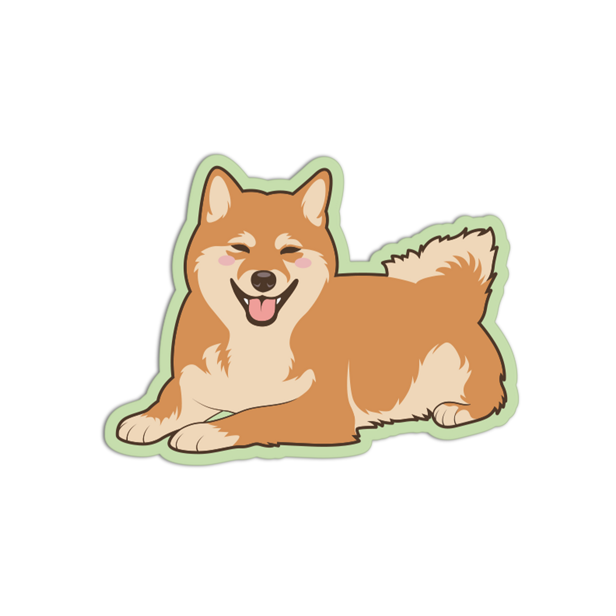 Shiba Inu Cute Dog Sticker