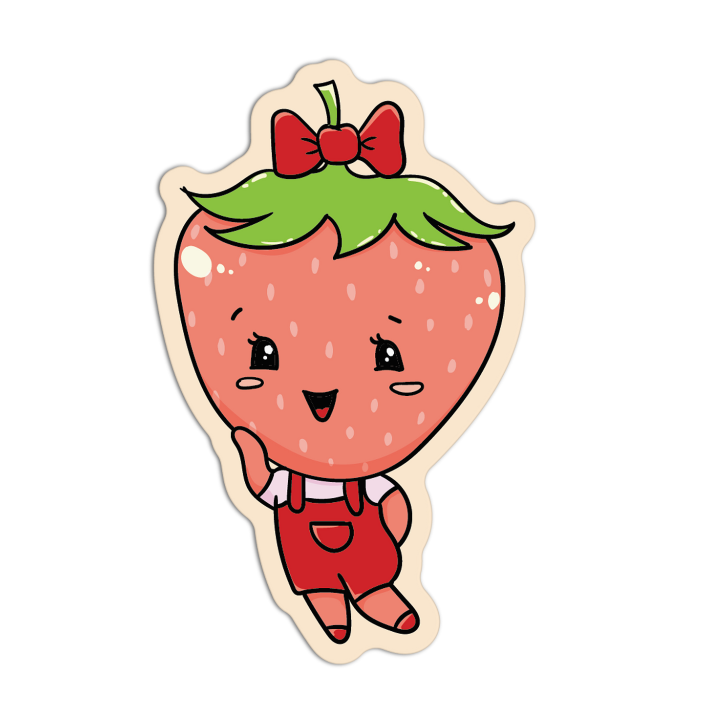 Strawberry Cute Fruit Sticker