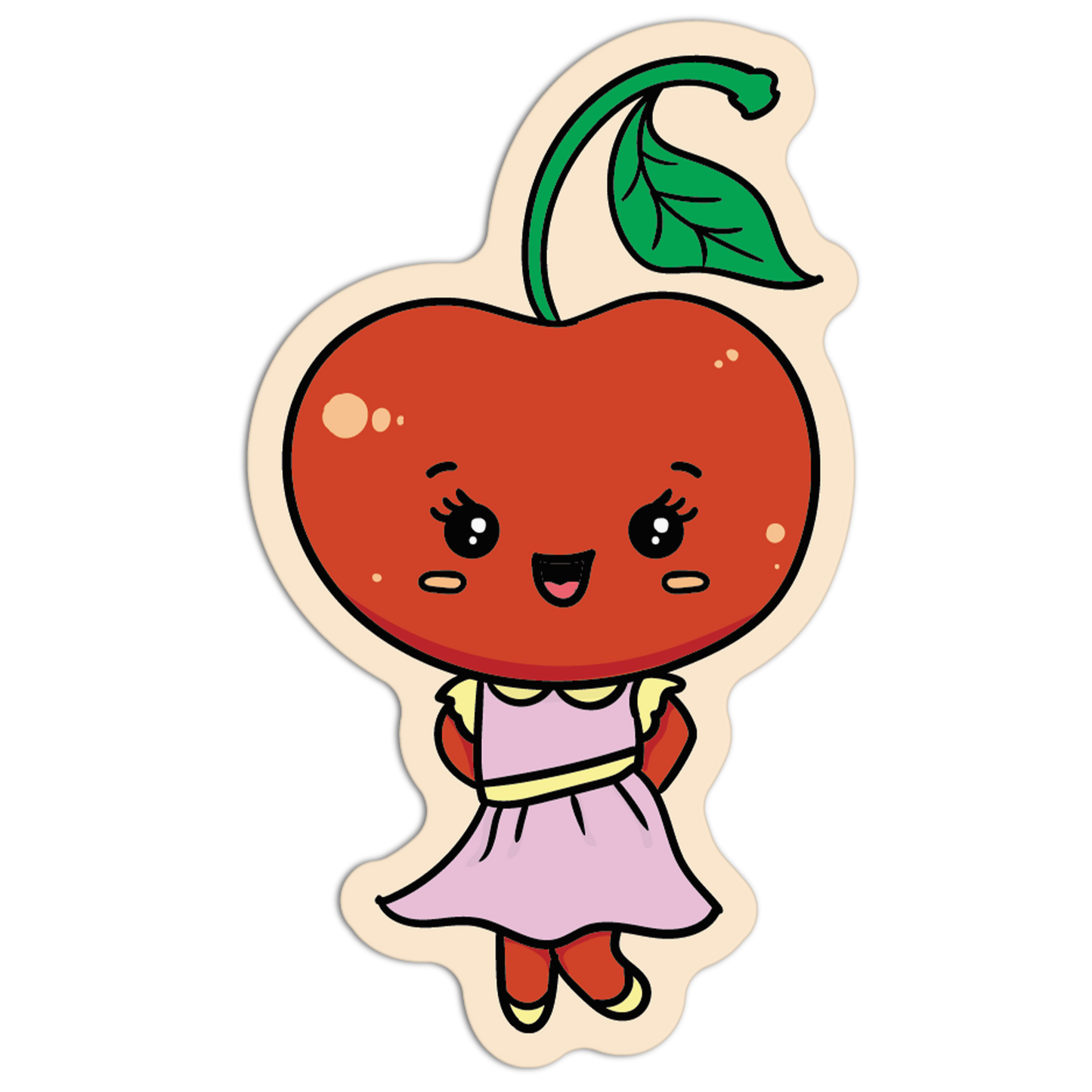 Cherry Cute Fruit Sticker