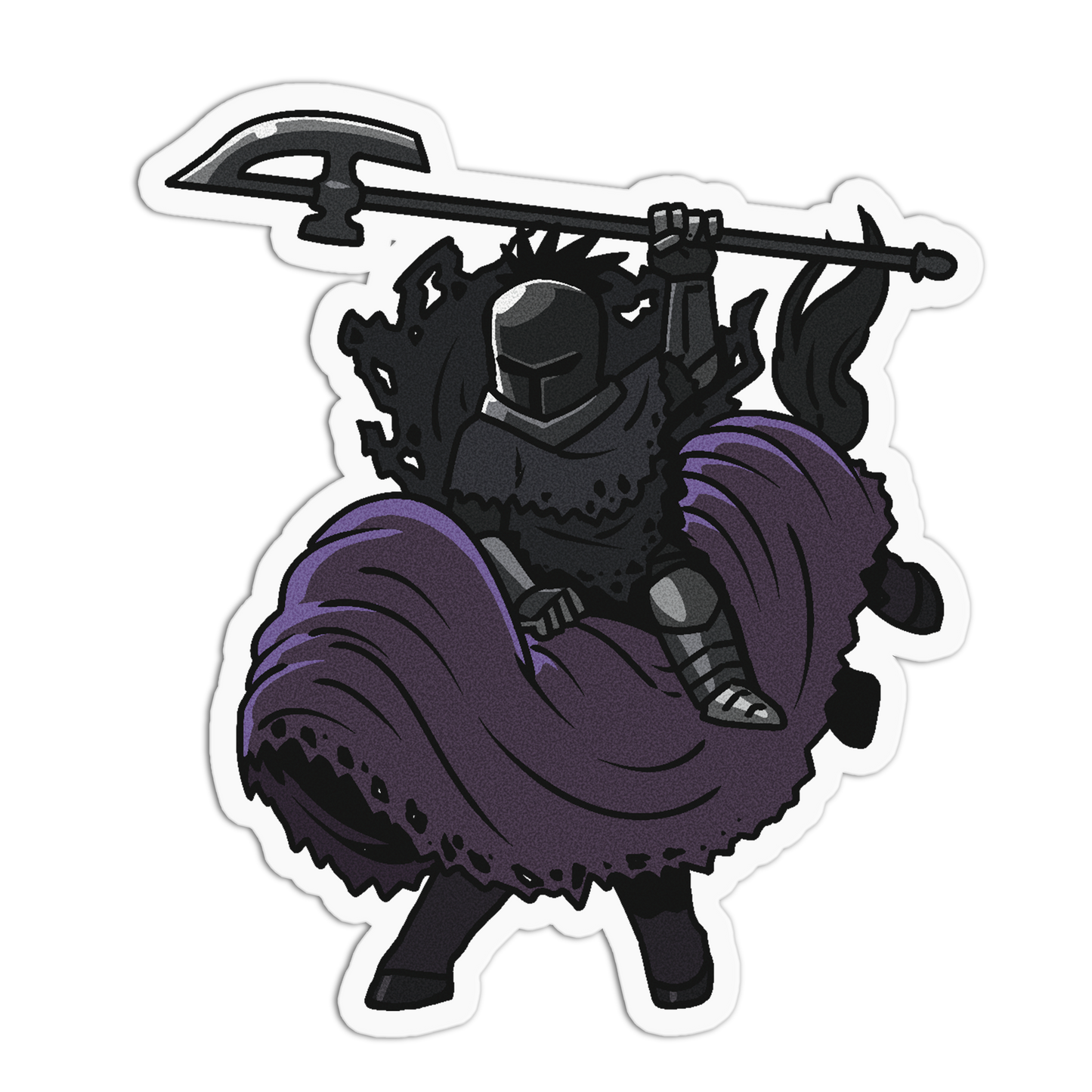 Twilight Ranger Cute Knights Sticker
