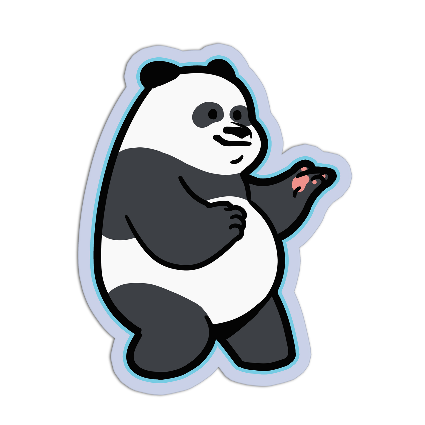 Walking Panda - Cute Pandas Stickers