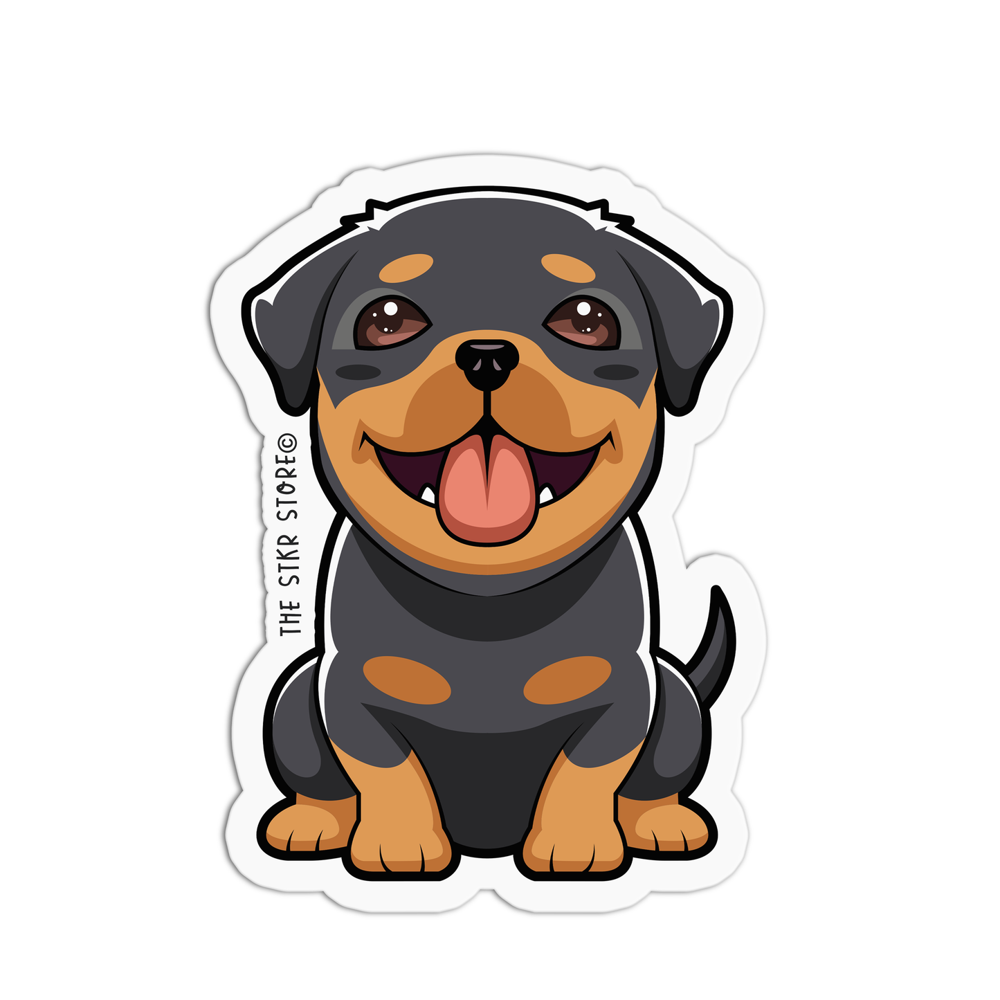 Rottweiler Dog Breeds Stickers