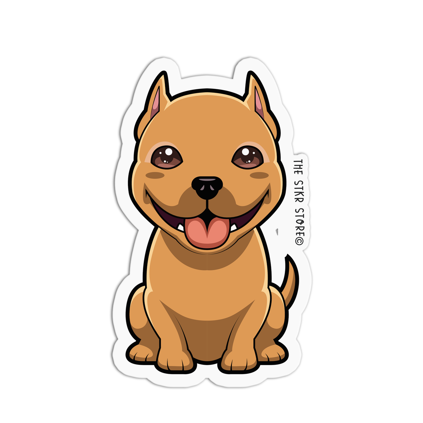 Pitbull Dog Breeds Stickers