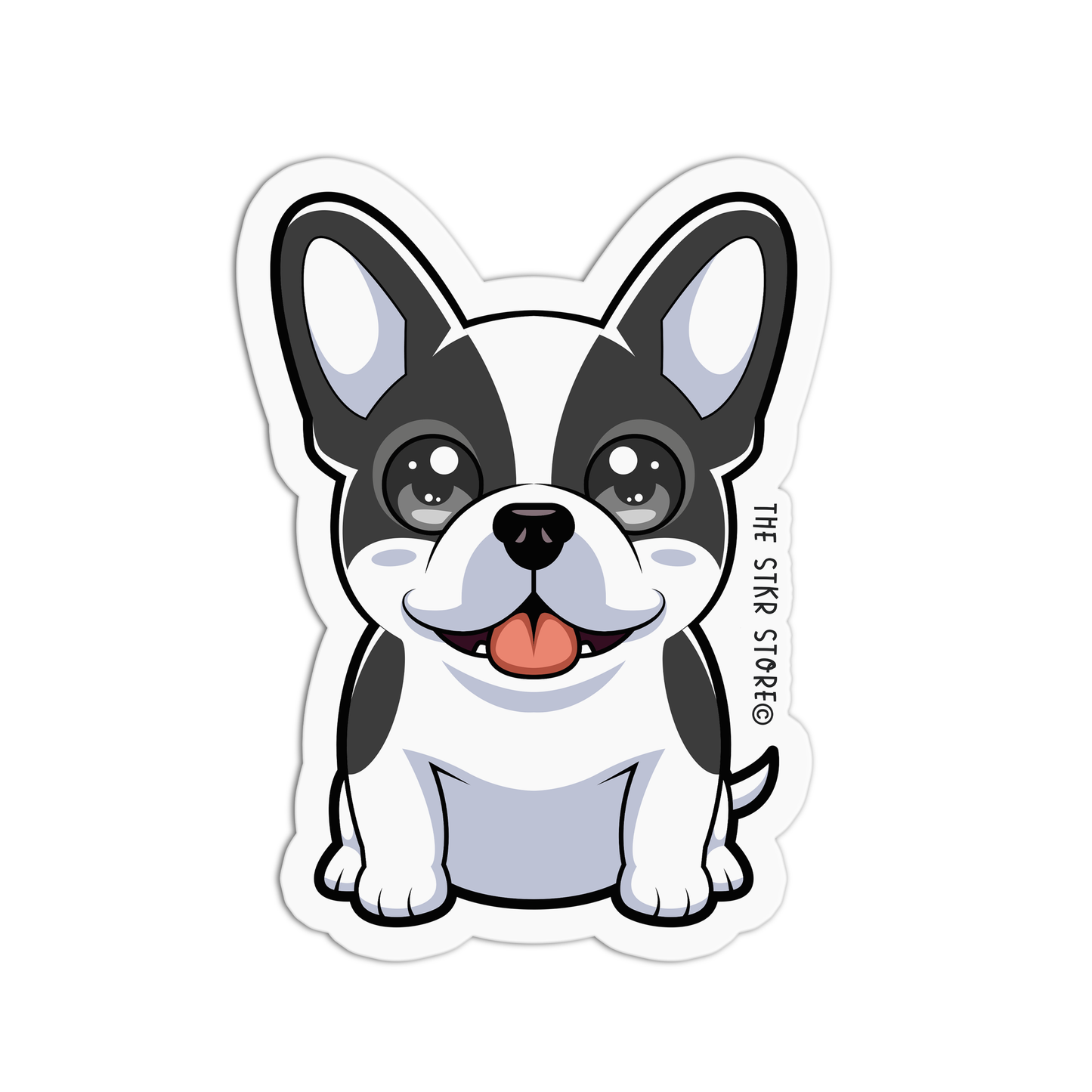 French Dog Breeds Stickers