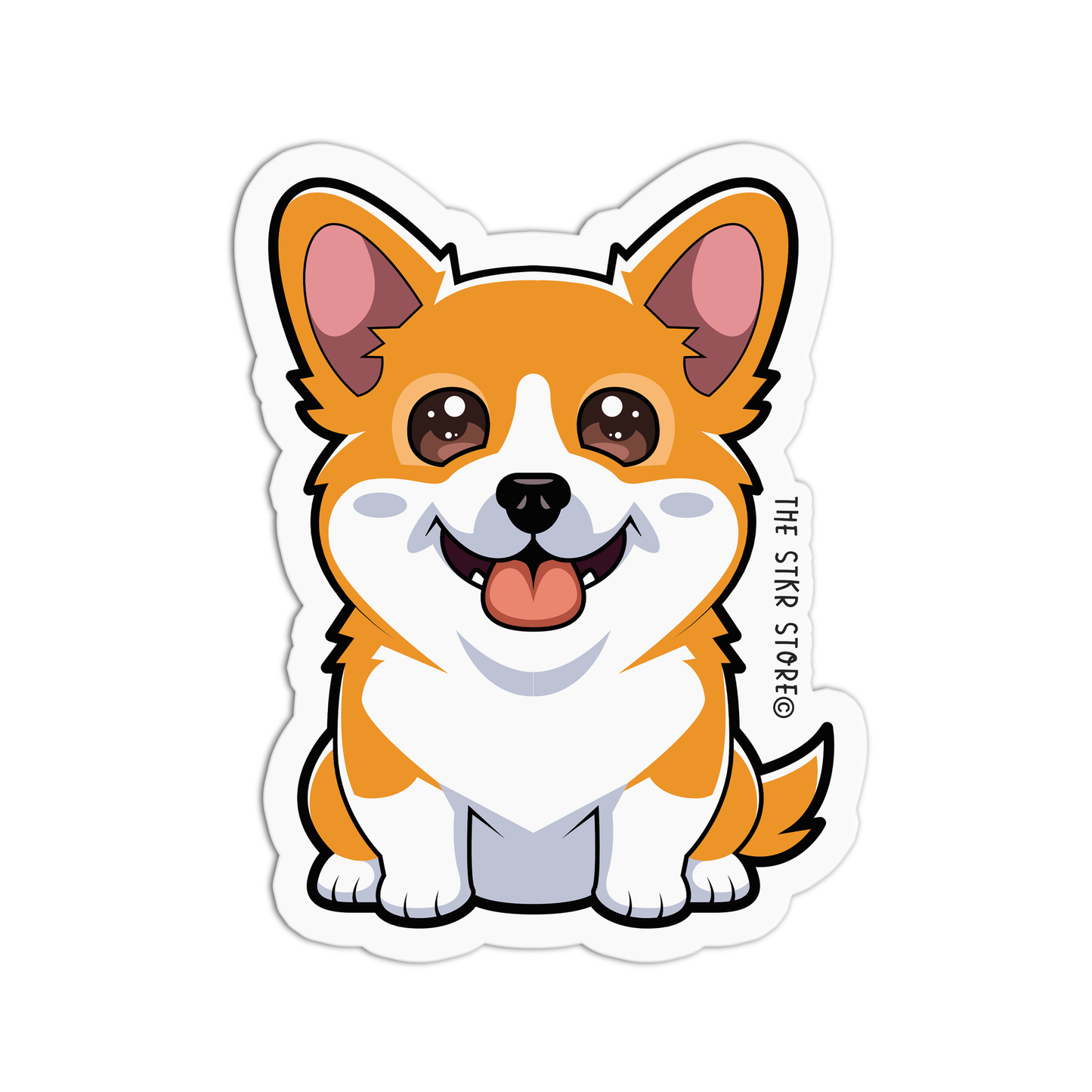 Corgi Dog Breeds Stickers