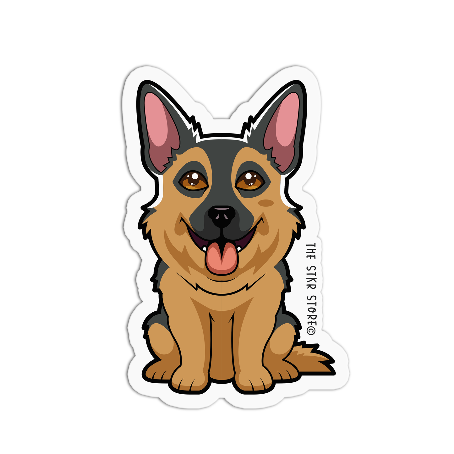 German Shepherd Dog Breeds Stickers