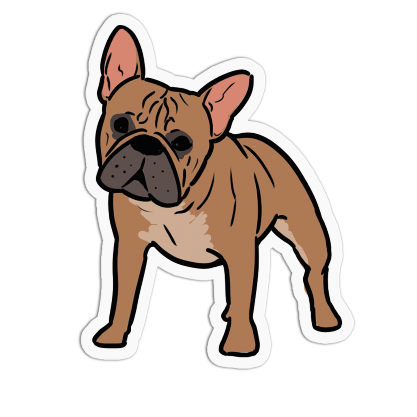 French Bulldog Dogs Stickers