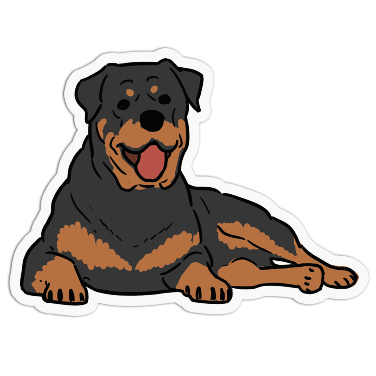 Rottweiler Dogs Stickers