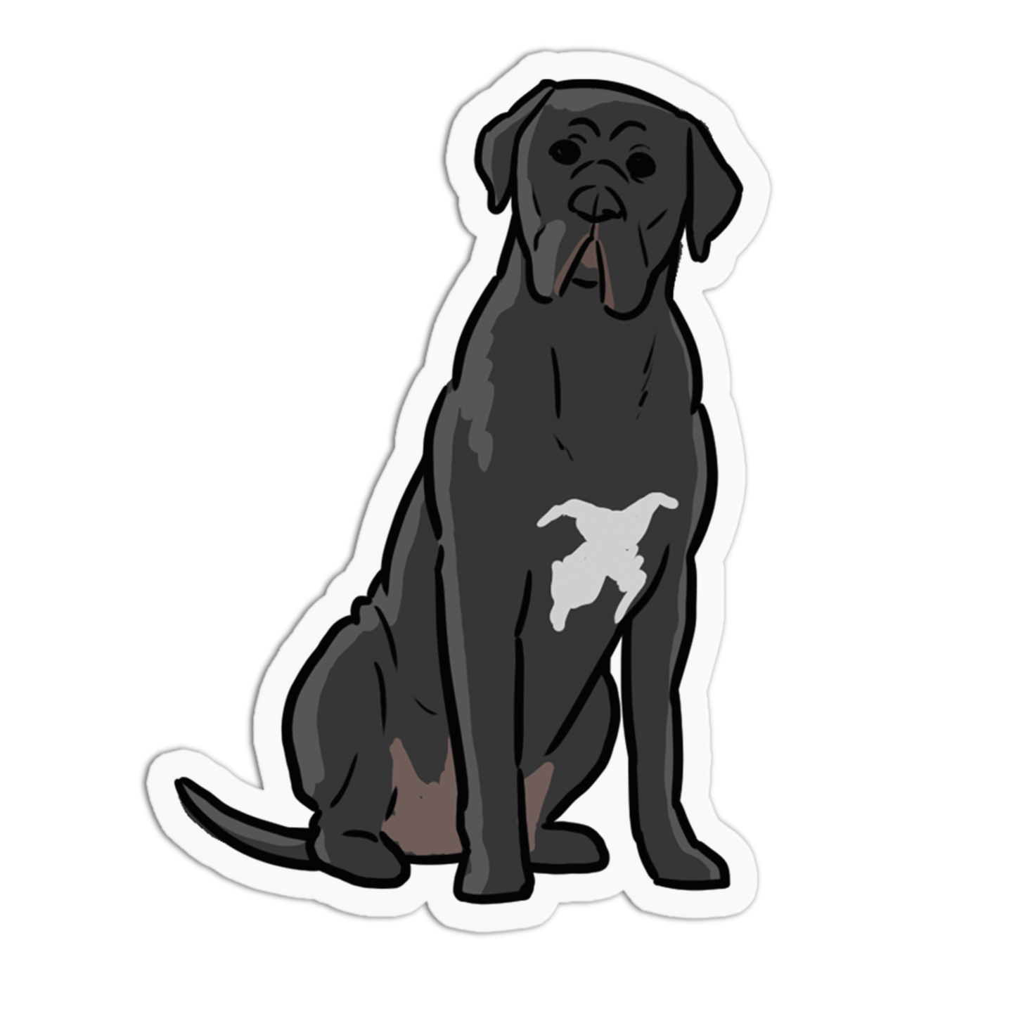 Cane Corso Dogs Stickers