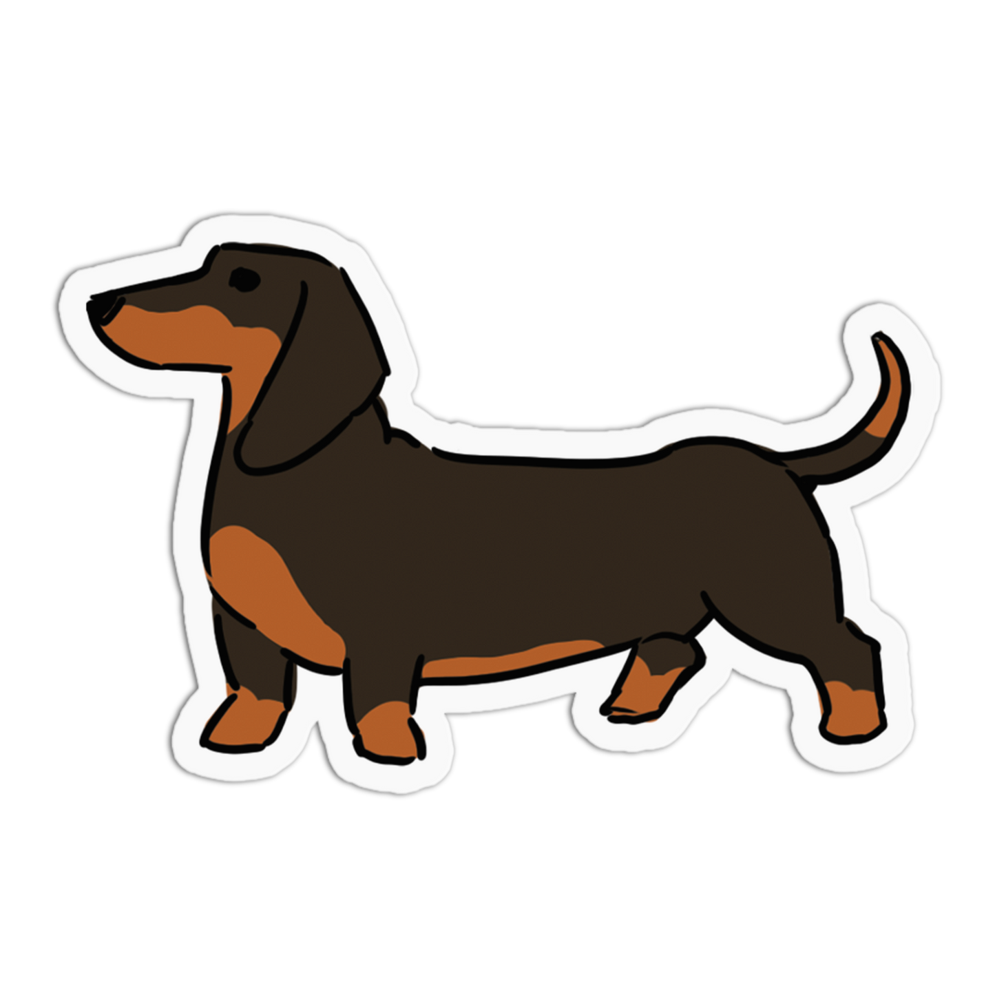 Dachshund Dogs Stickers