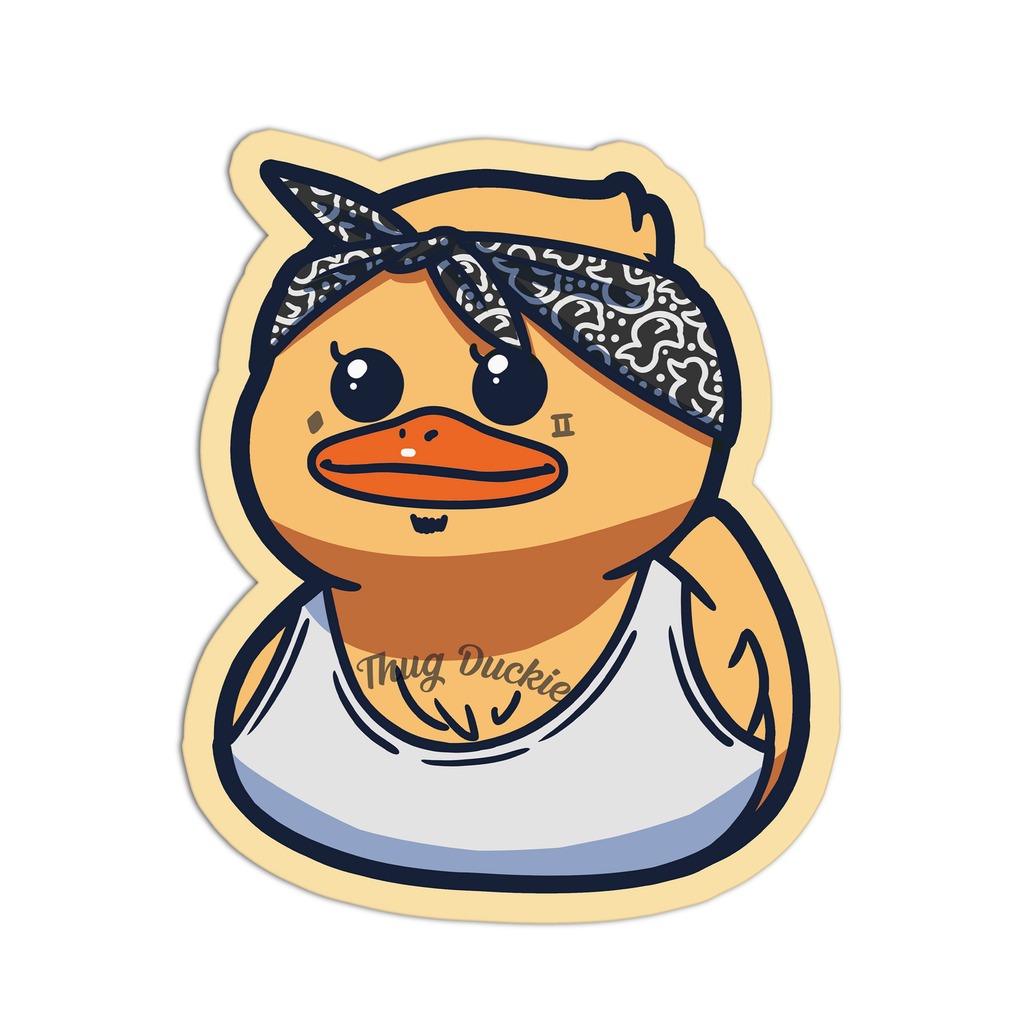 Thug Duckies Stickers