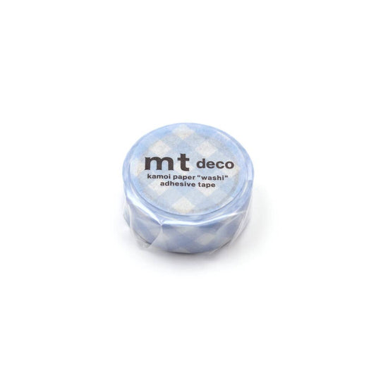 15mm thick checkered pastel ultramarine