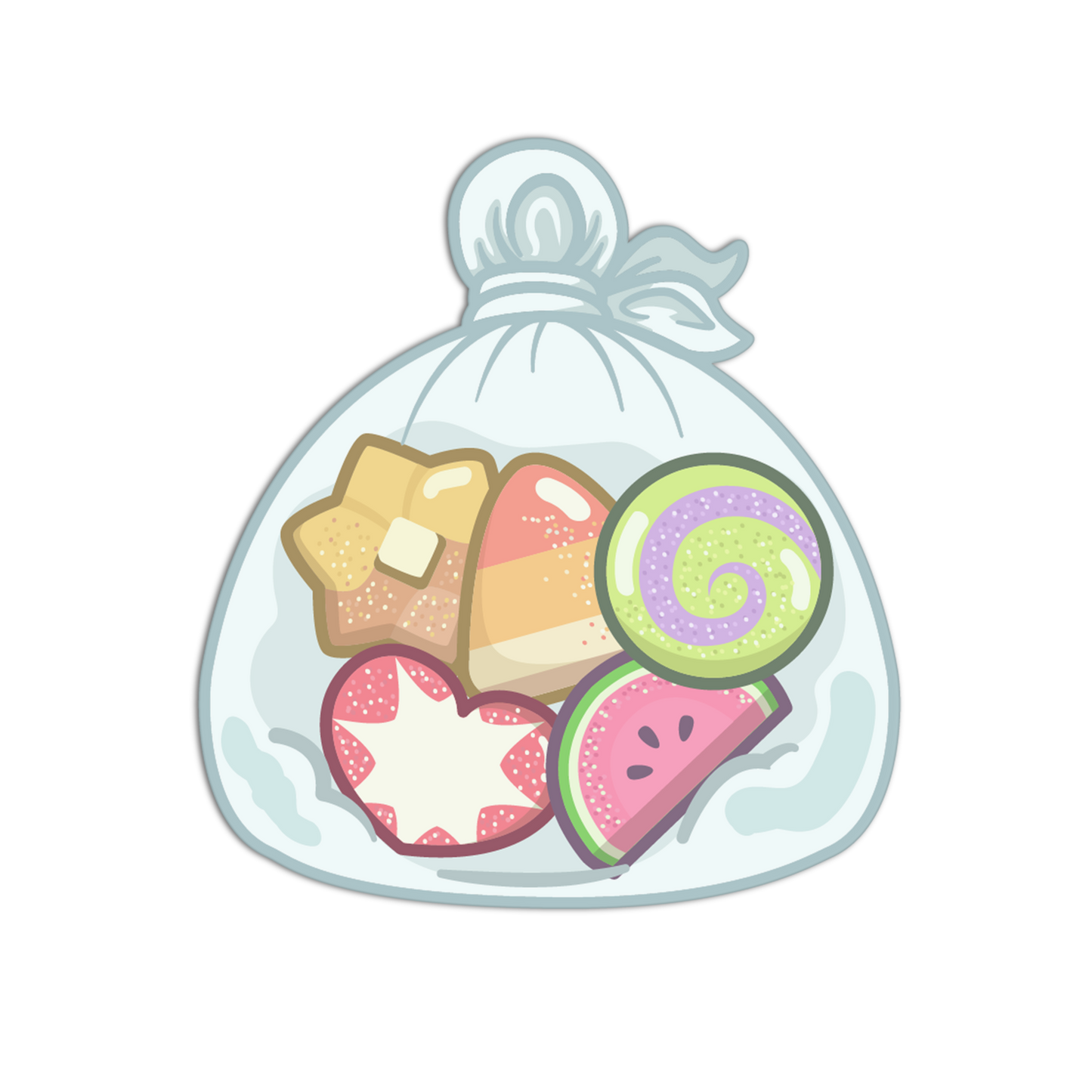 Mixed Gummies Goodie Bag - Entry Candies Sticker - The Stkr Store