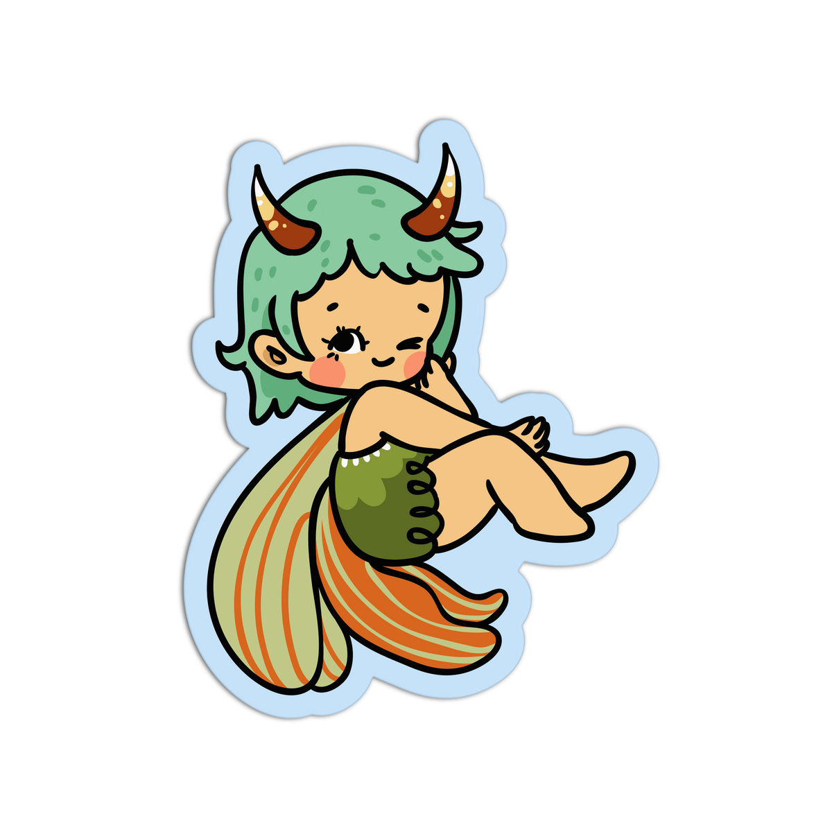 Horned Guardian - Fairies Sticker