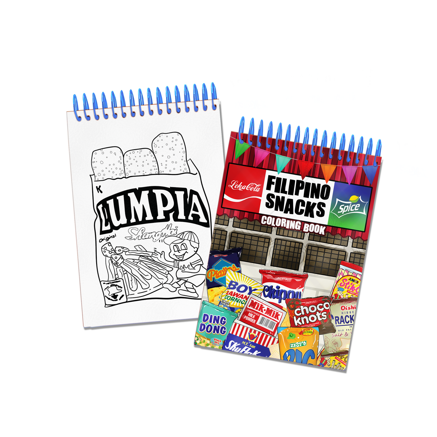 Filipino Snacks Coloring Book
