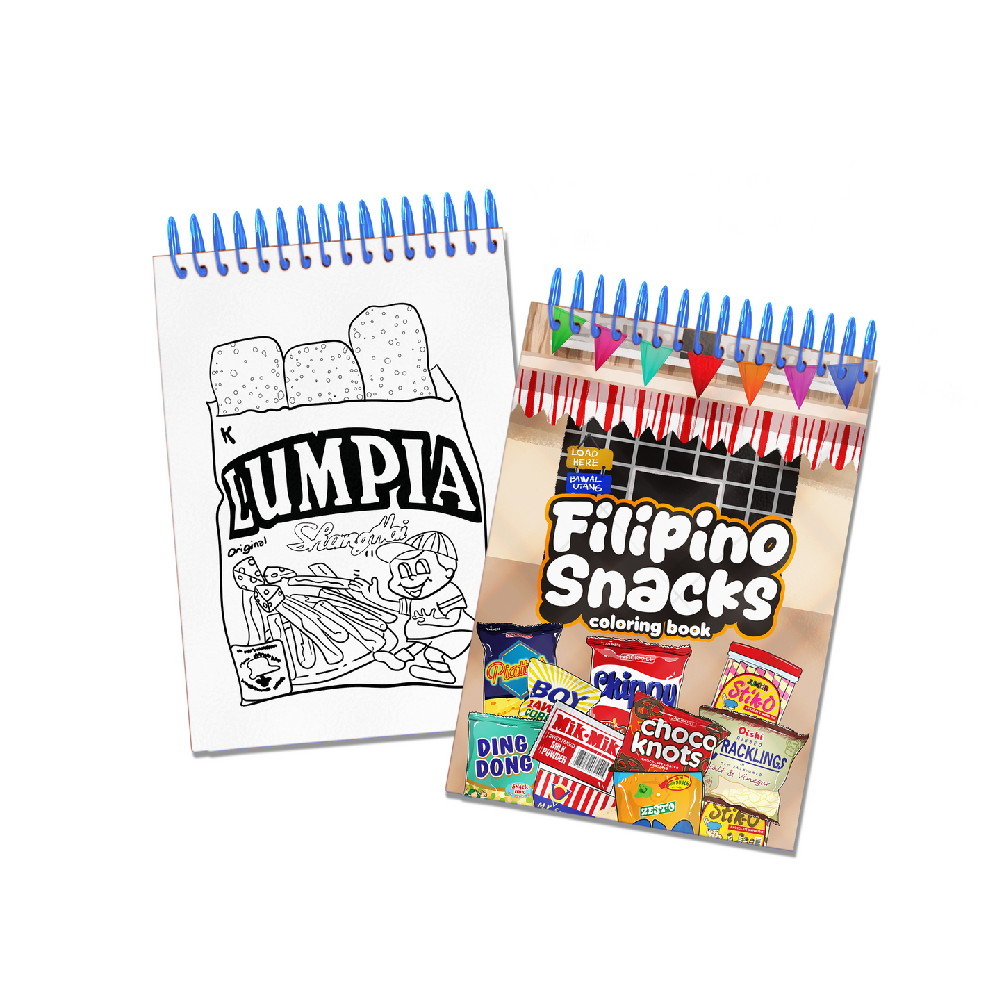 Filipino Snacks Coloring Book