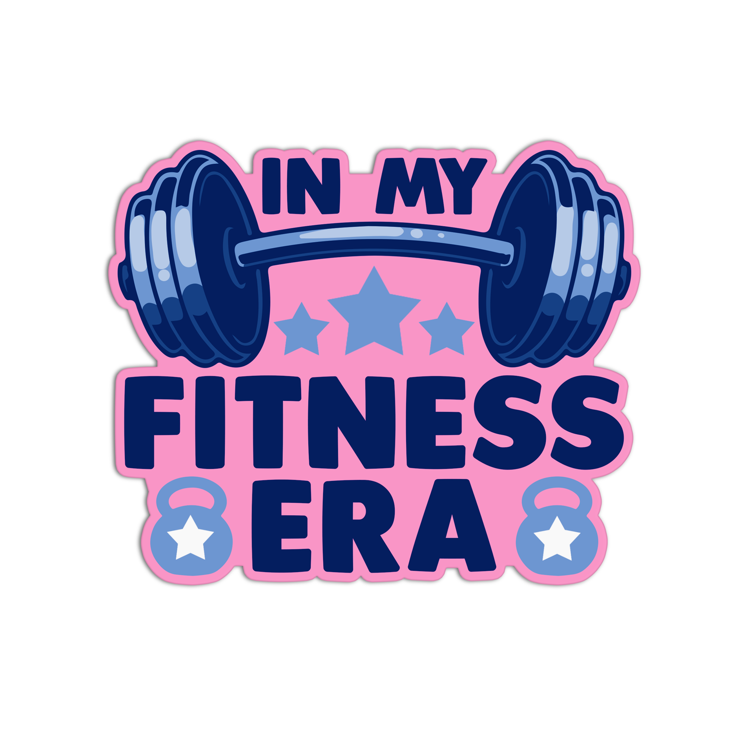 In my fitness era Sticker