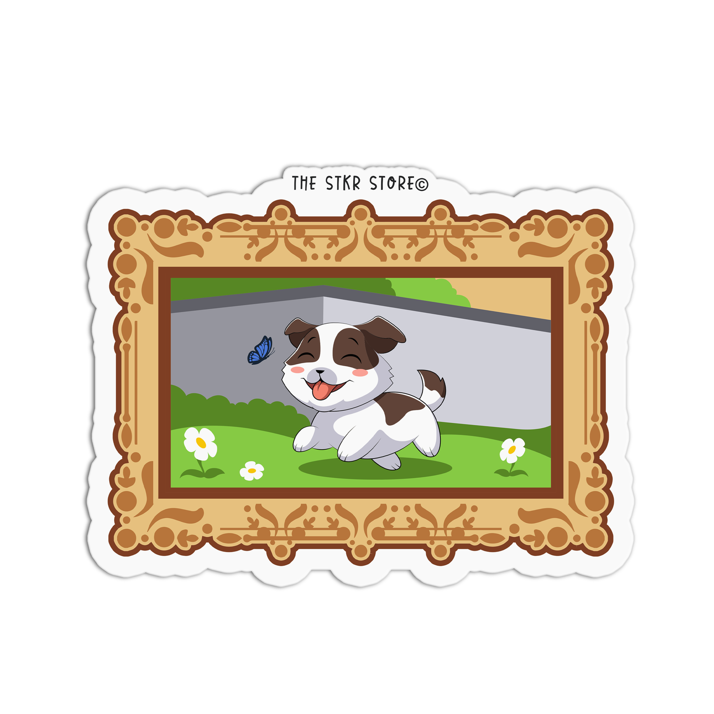 Framed Animal Stickers