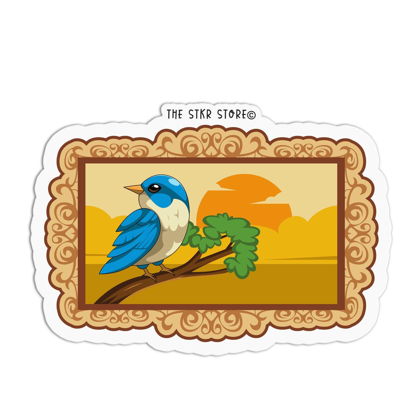 Framed Animal Stickers