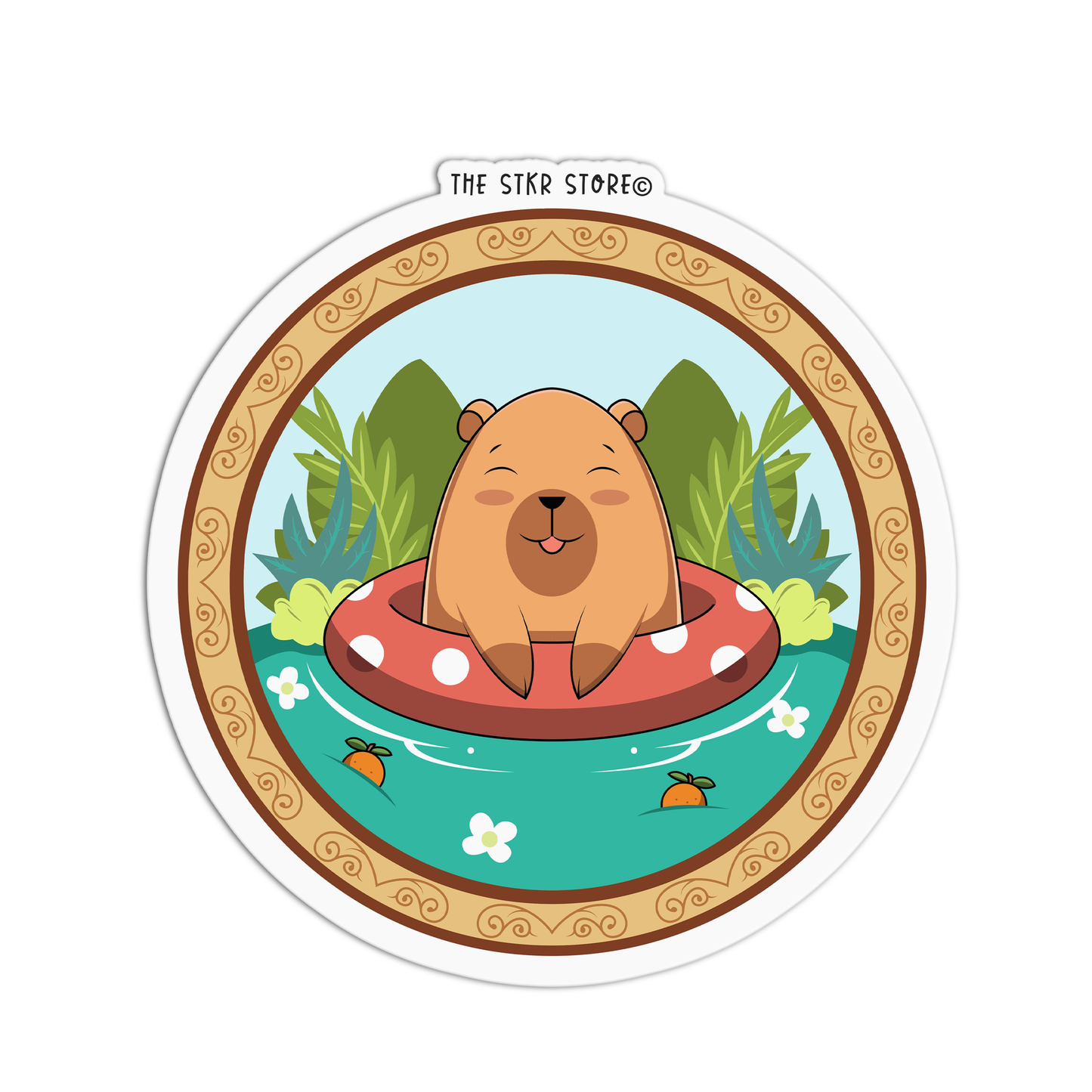 Framed Animal Stickers