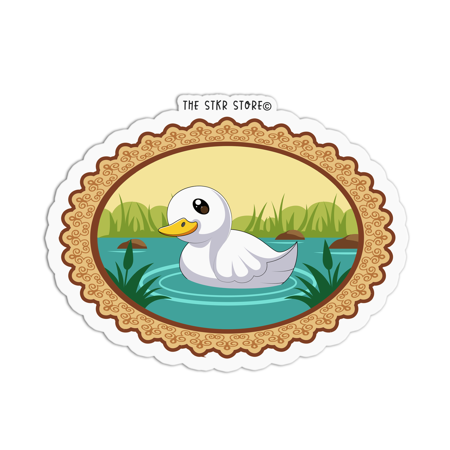 Framed Animal Stickers