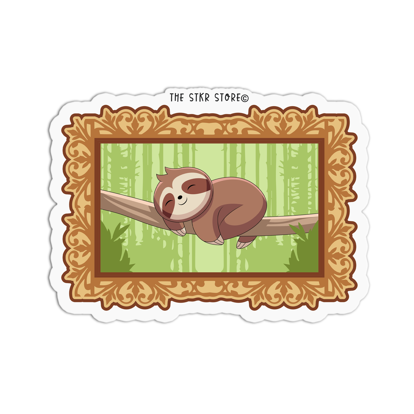 Framed Animal Stickers