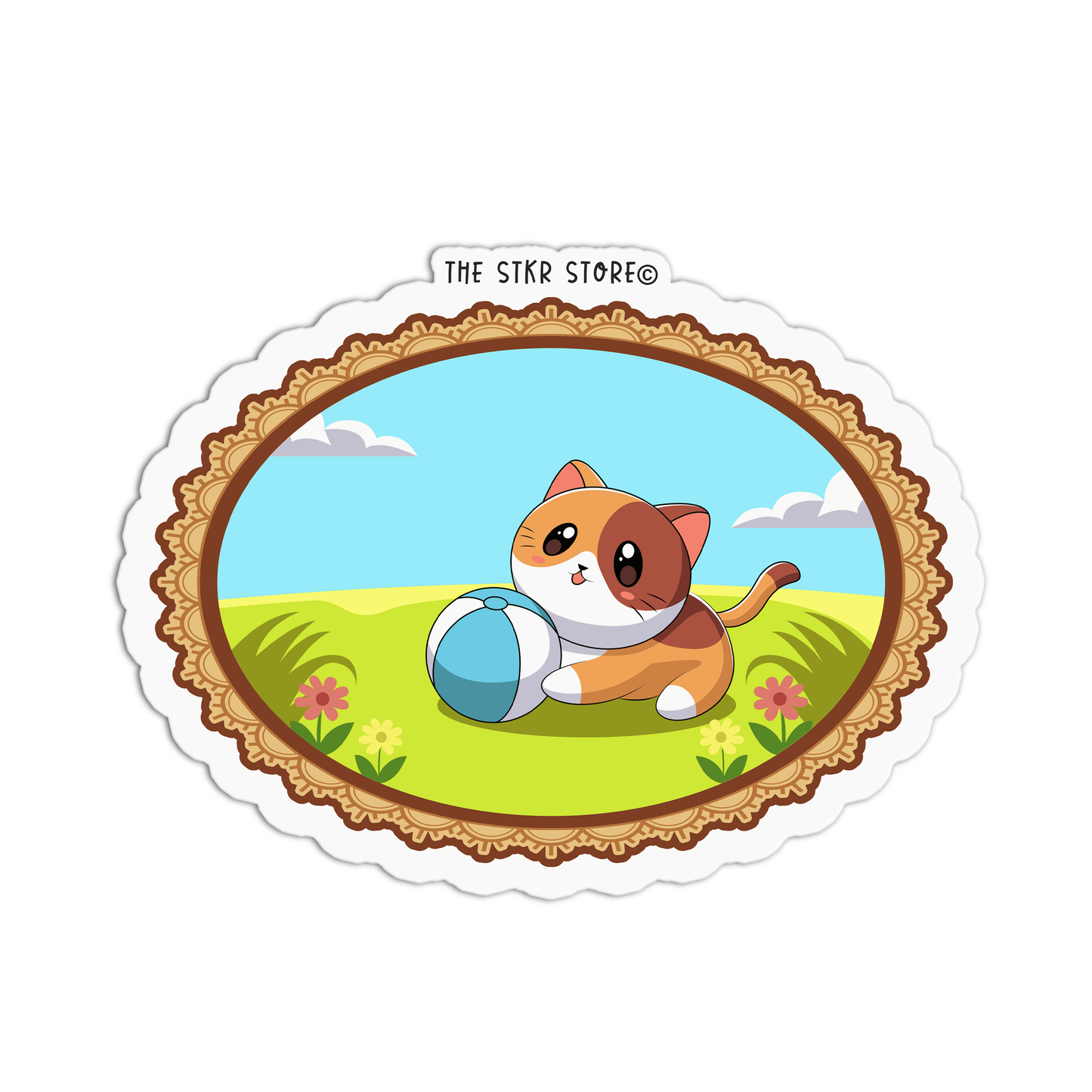 Framed Animal Stickers