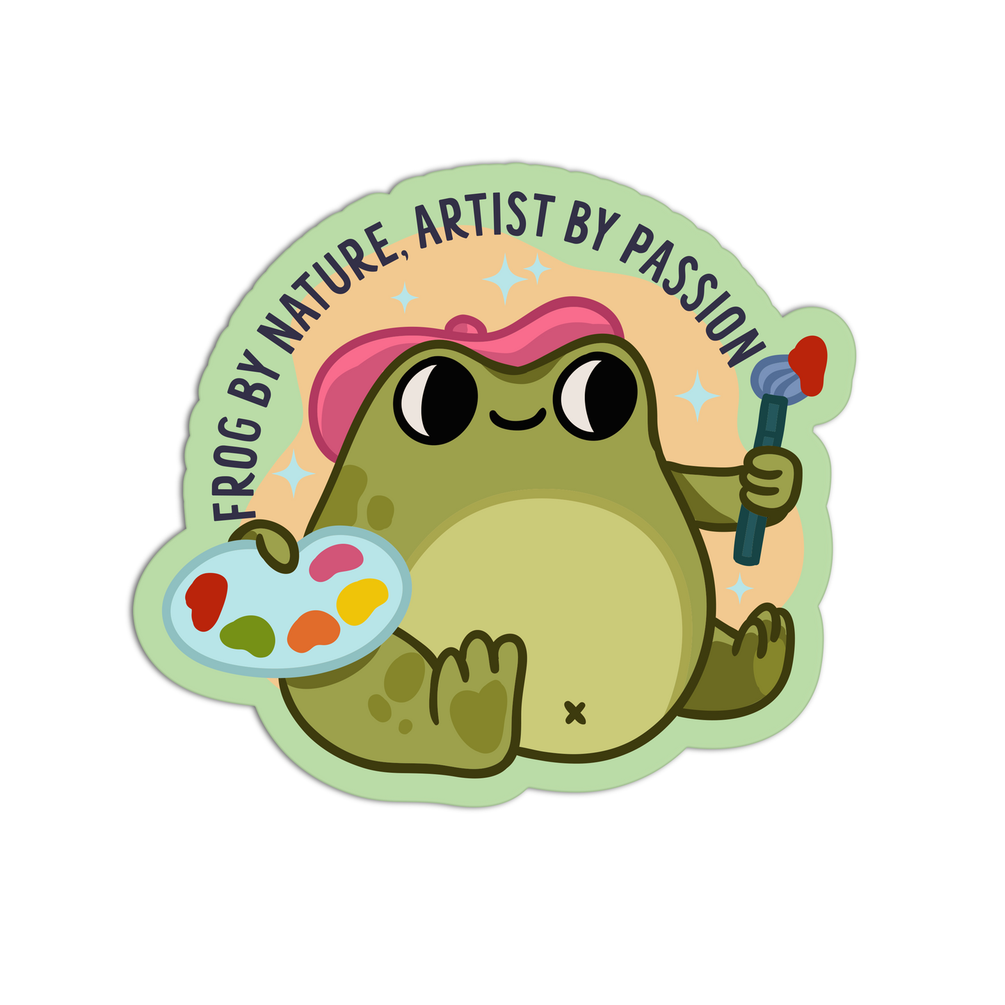 Frog by Nature, Artist by Passion