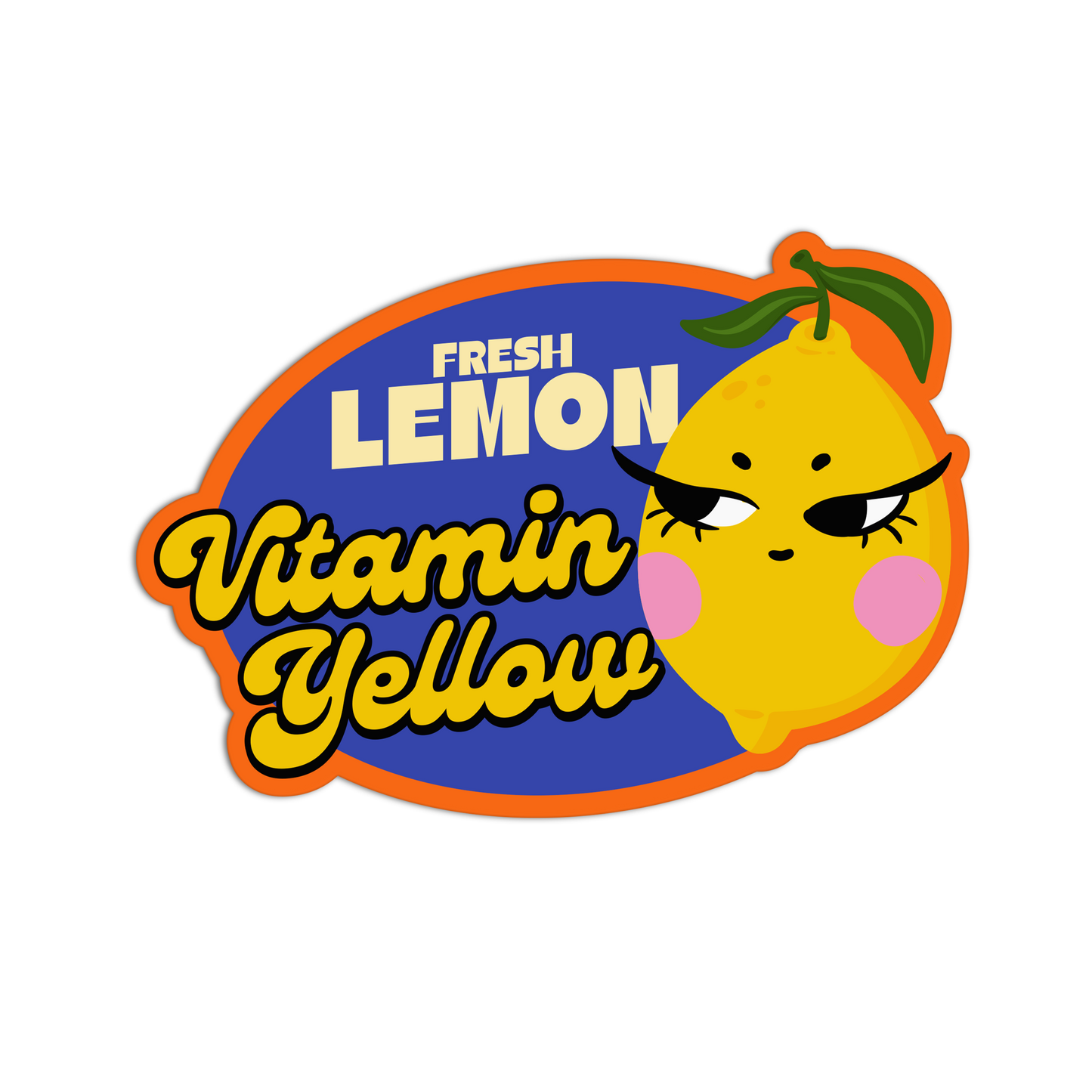 Lemon – Fruit Label Sticker