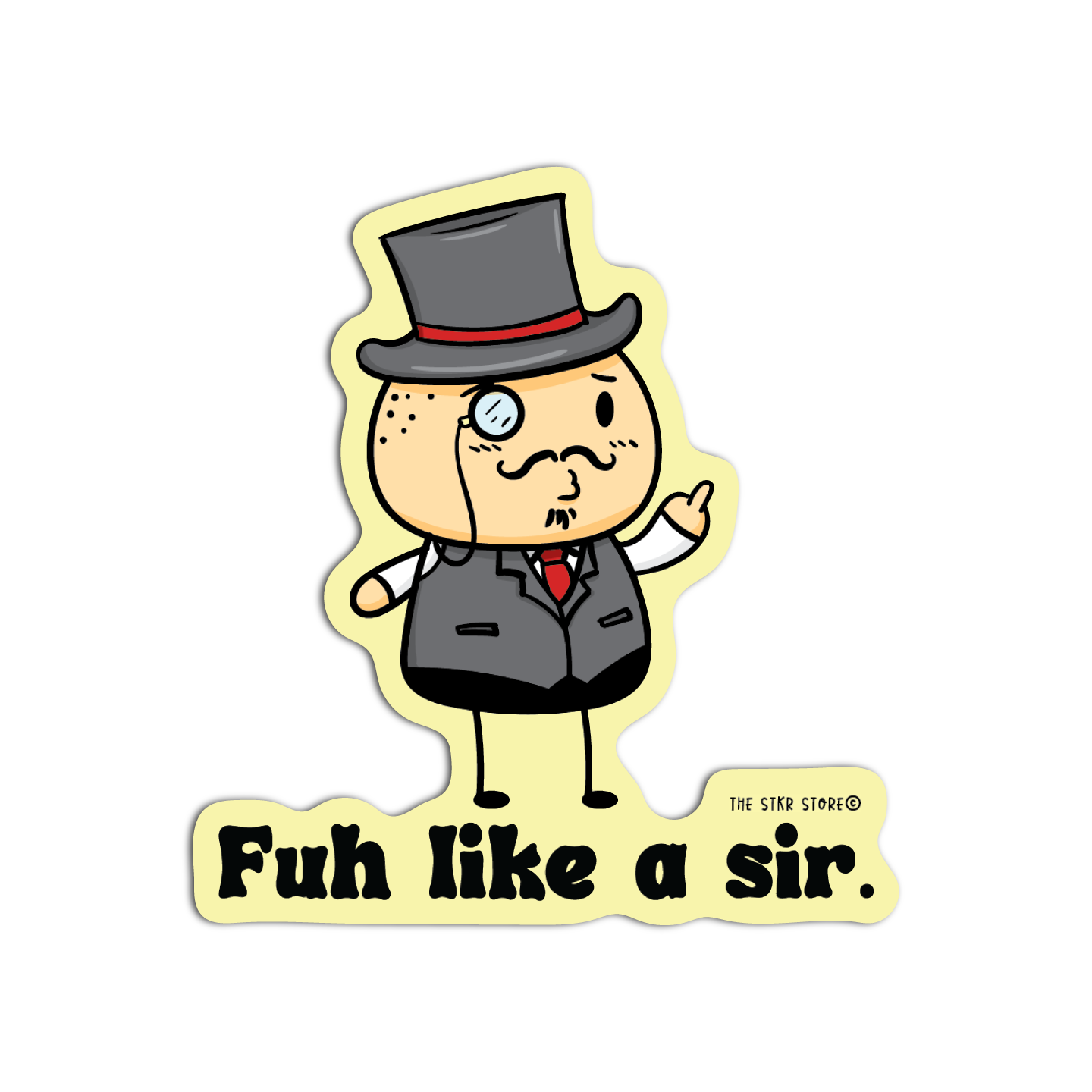Fuh Like a Sir Sean Potato Funny Sticker