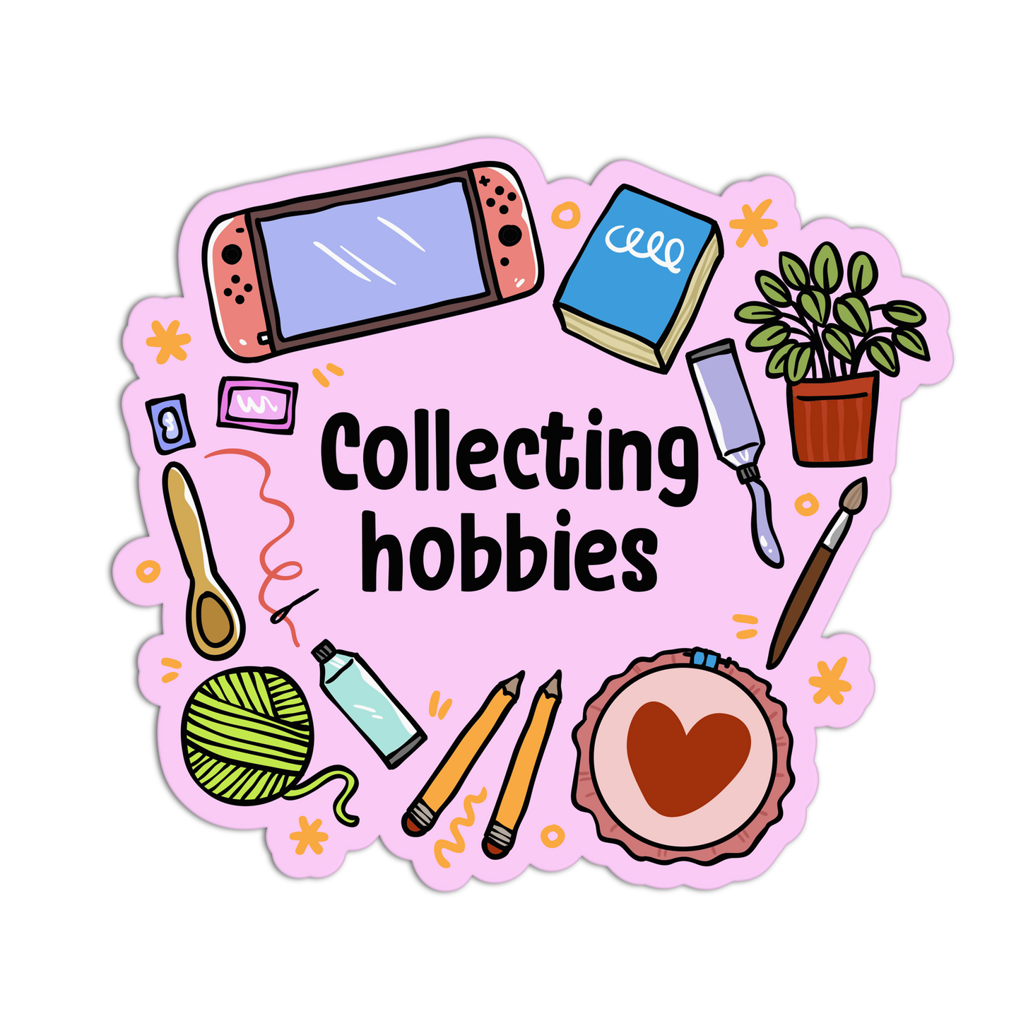 Collecting Hobbies - Funny Hobbies Stickers - The Stkr Store