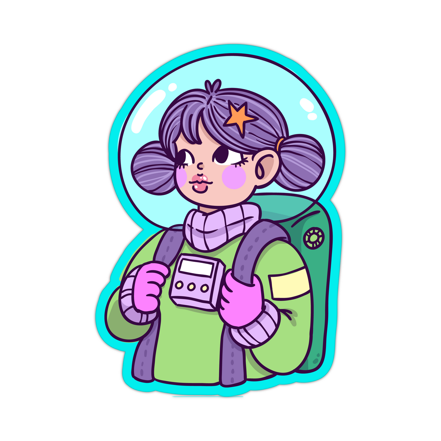 Galaxy And Friends Stickers