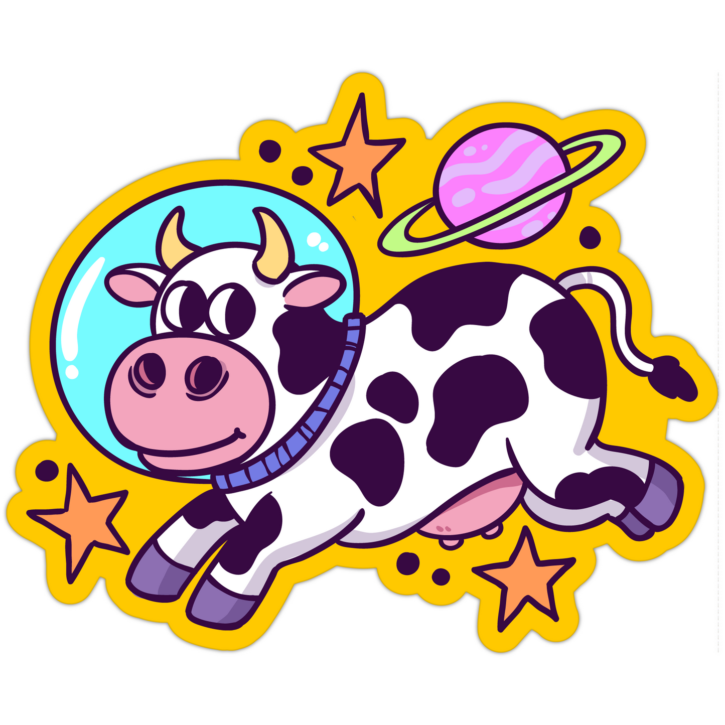 Galaxy And Friends Stickers