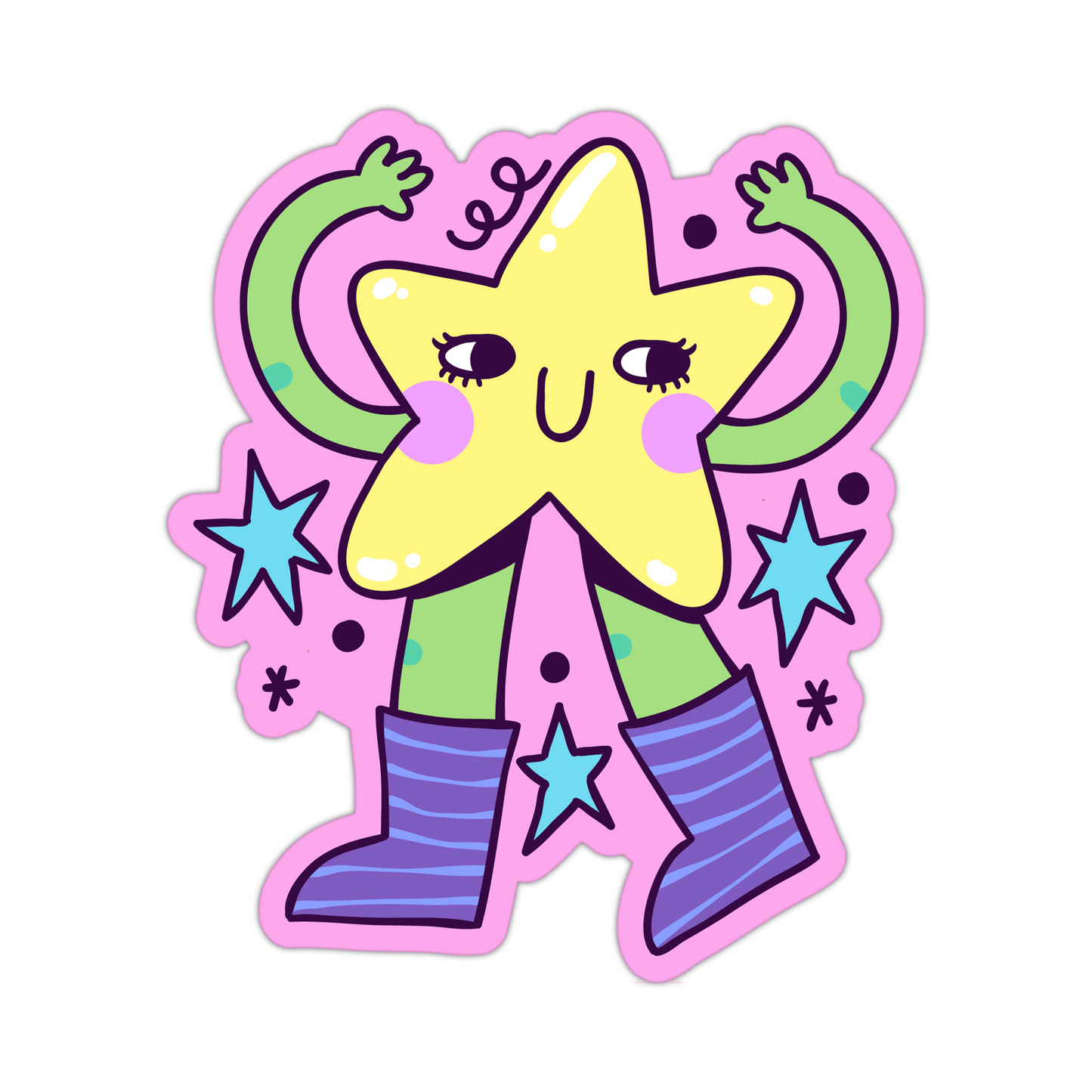 Galaxy And Friends Stickers