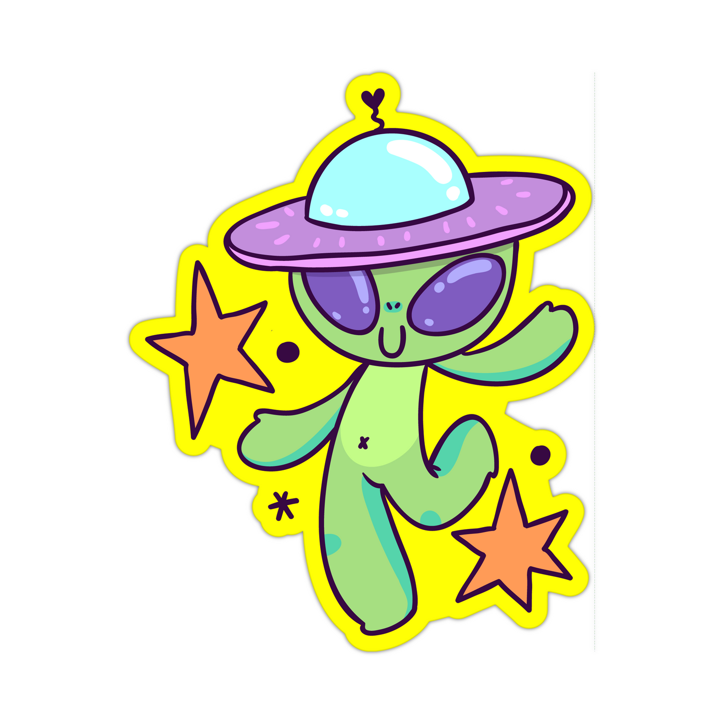 Galaxy And Friends Stickers