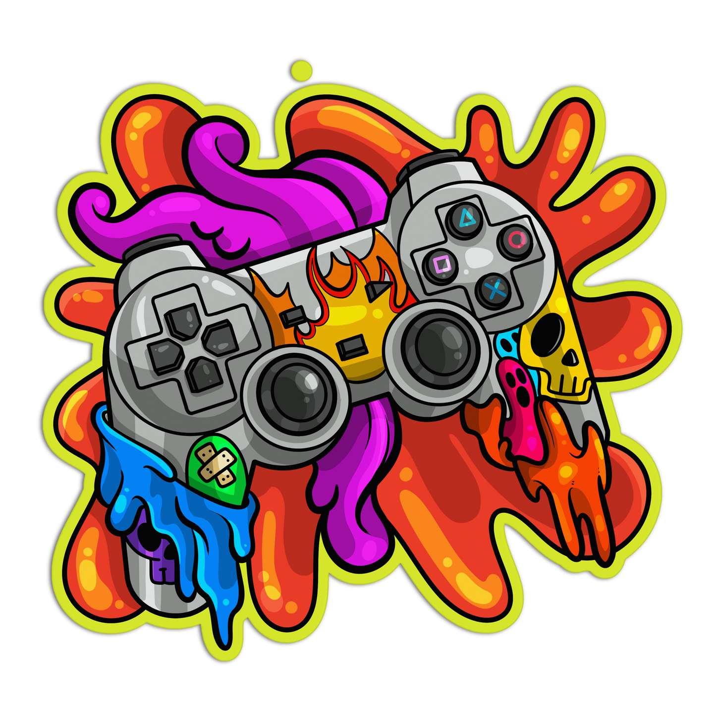 Gamer Controller Stickers