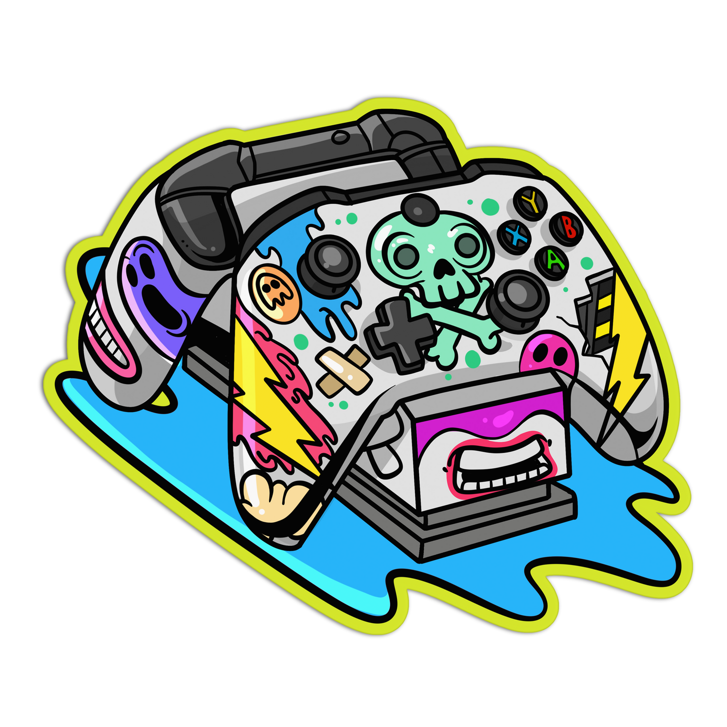 Gamer Controller Stickers