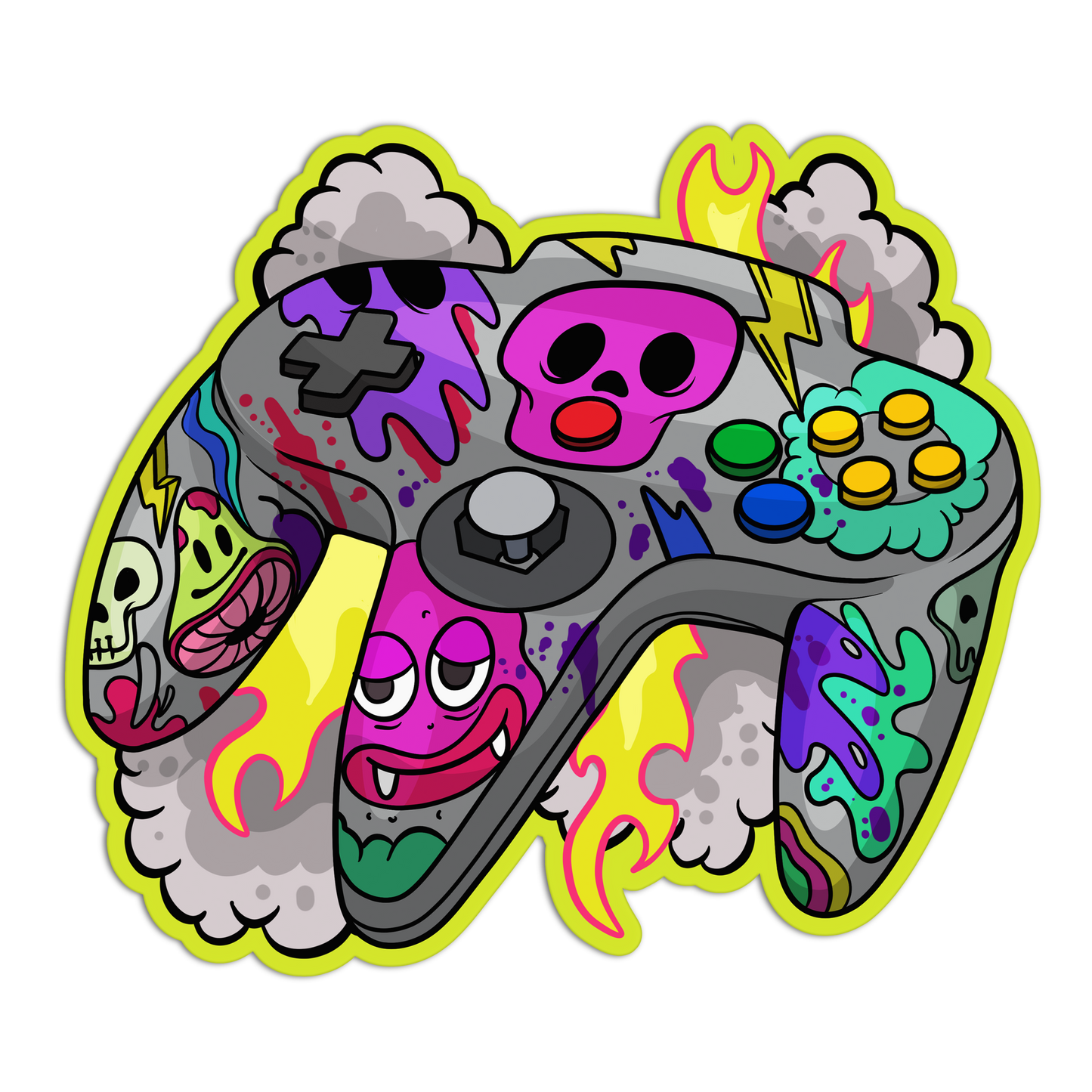 Gamer Controller Stickers