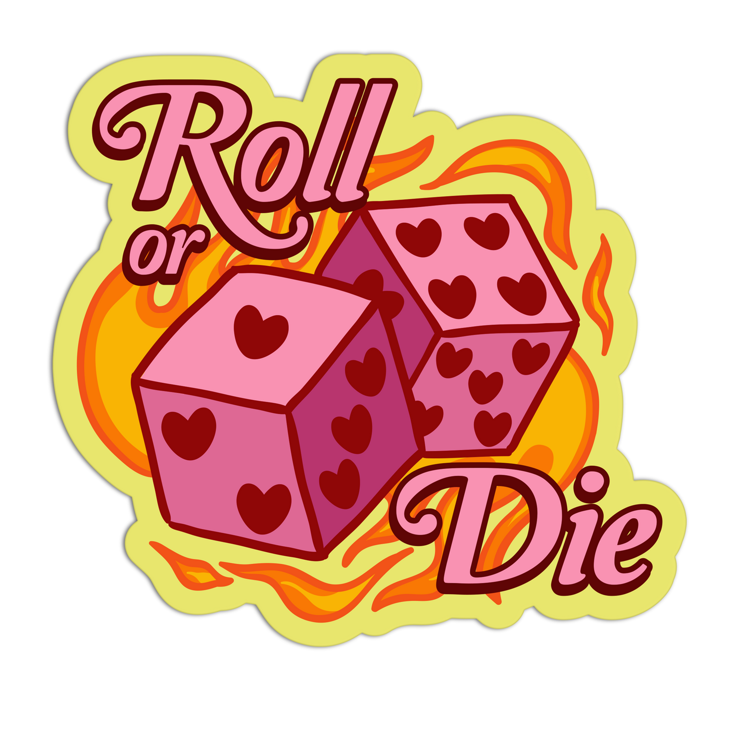 Girlie Gambling Stickers