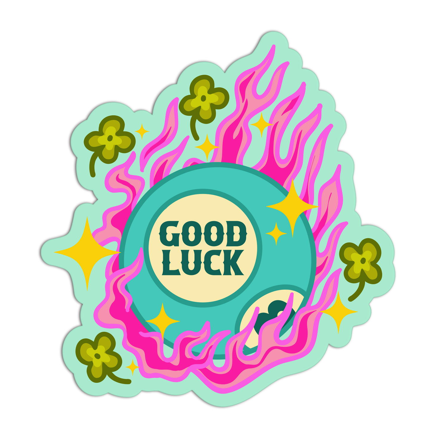 Girlie Gambling Stickers