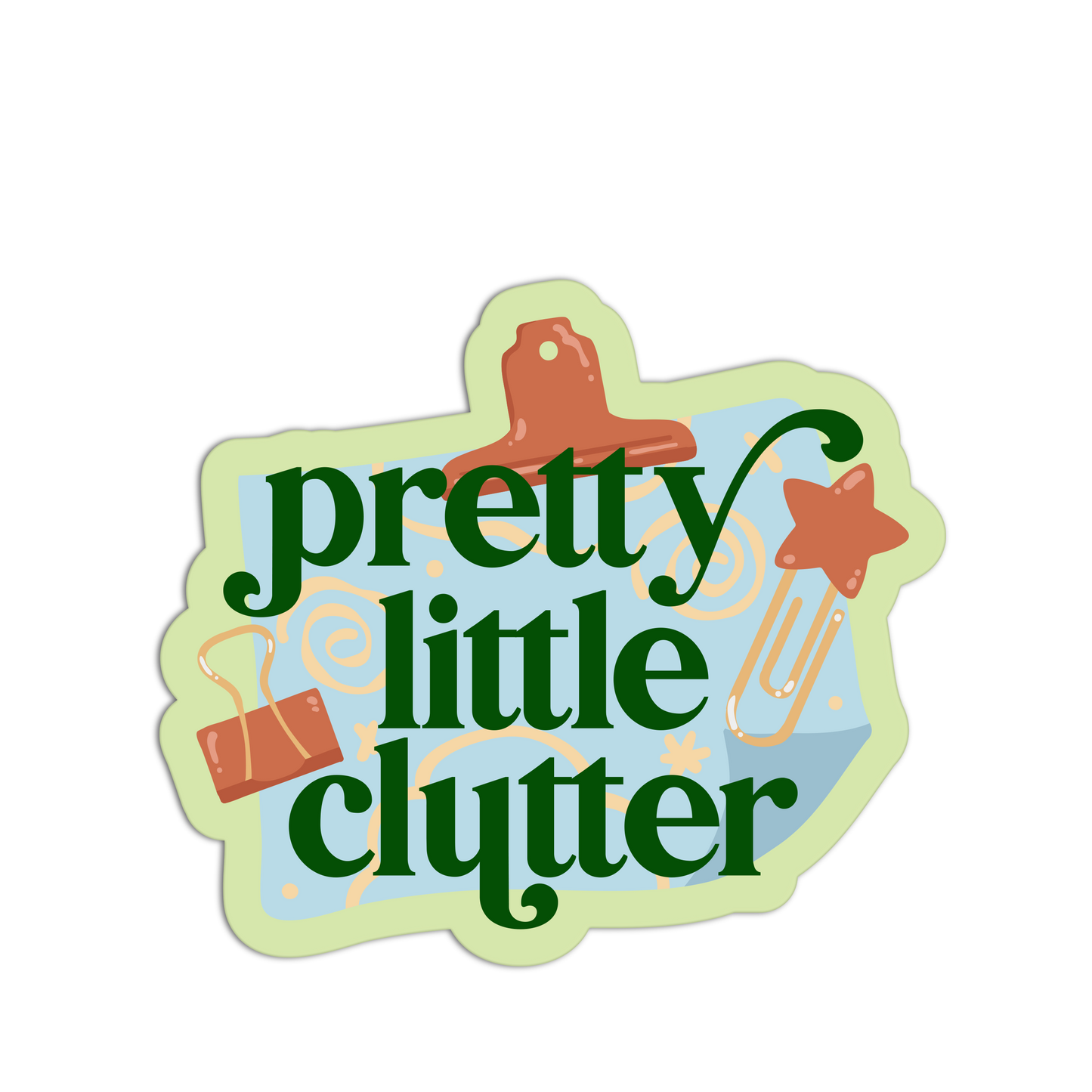 Pretty Little Clutter - Hippie Journal Sticker - The Stkr Store