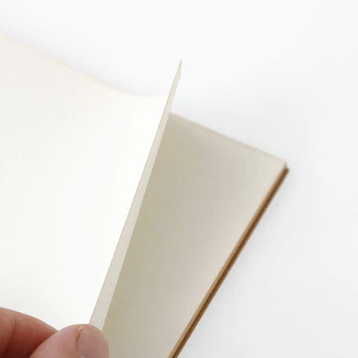 Hand Flipping Through White Paper