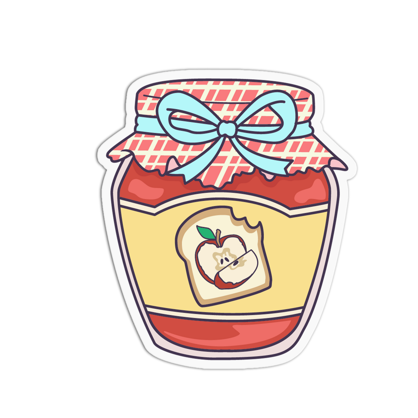 Spiced Apple Butter - Jam Jar Series Stickers