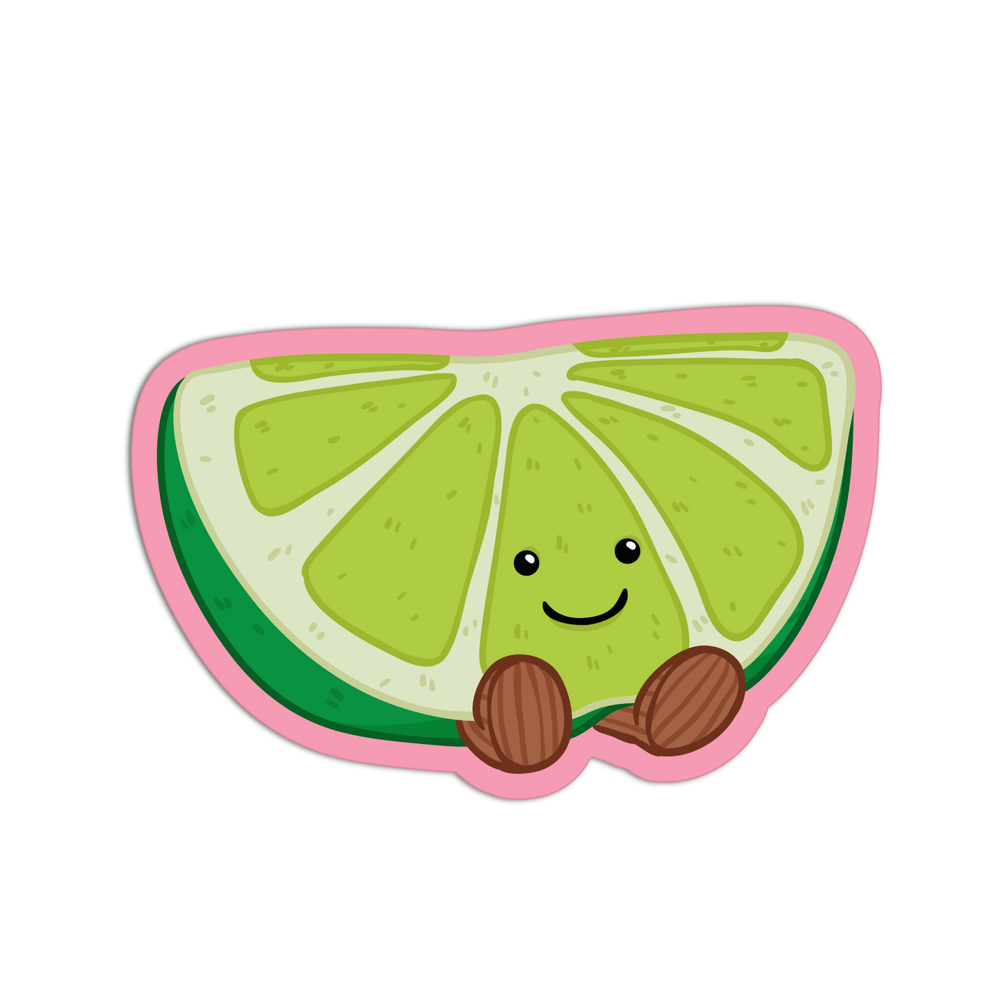 Lime Stuffed Animal Stickers
