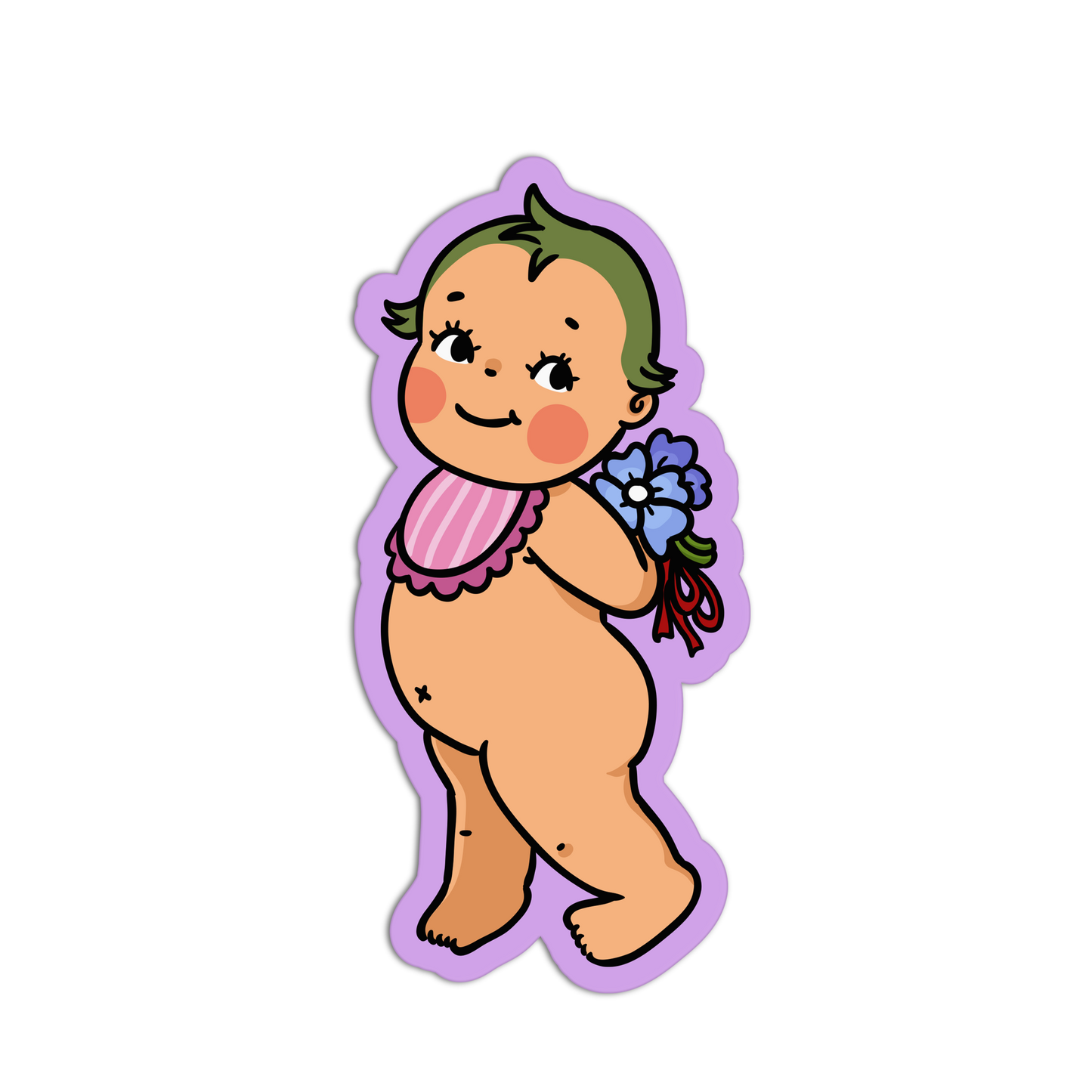 Retro Babies Sticker