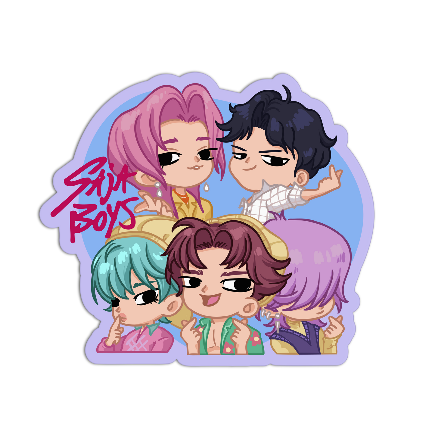 Daemonix Kpop Stickers
