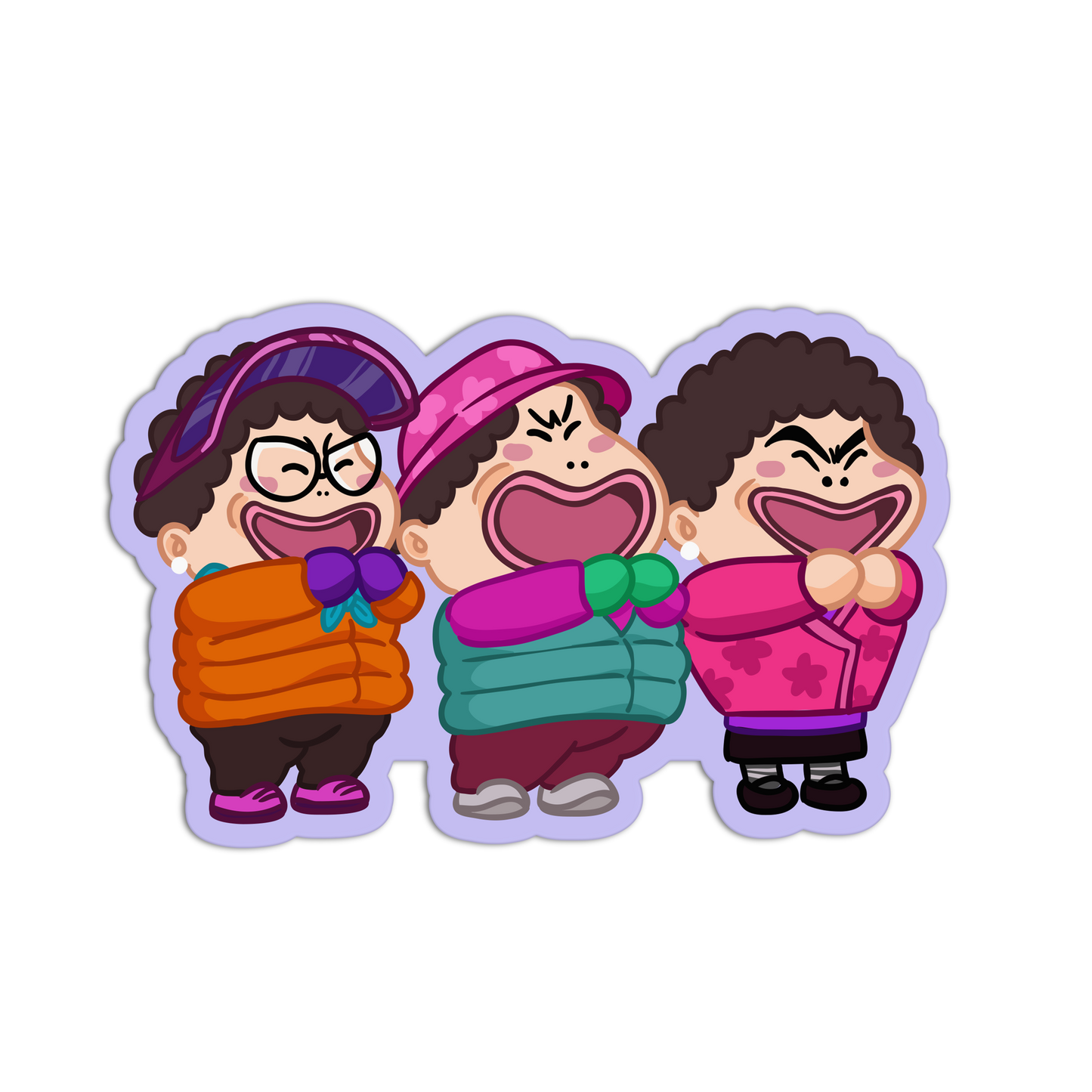 Cackle Core Kpop Stickers